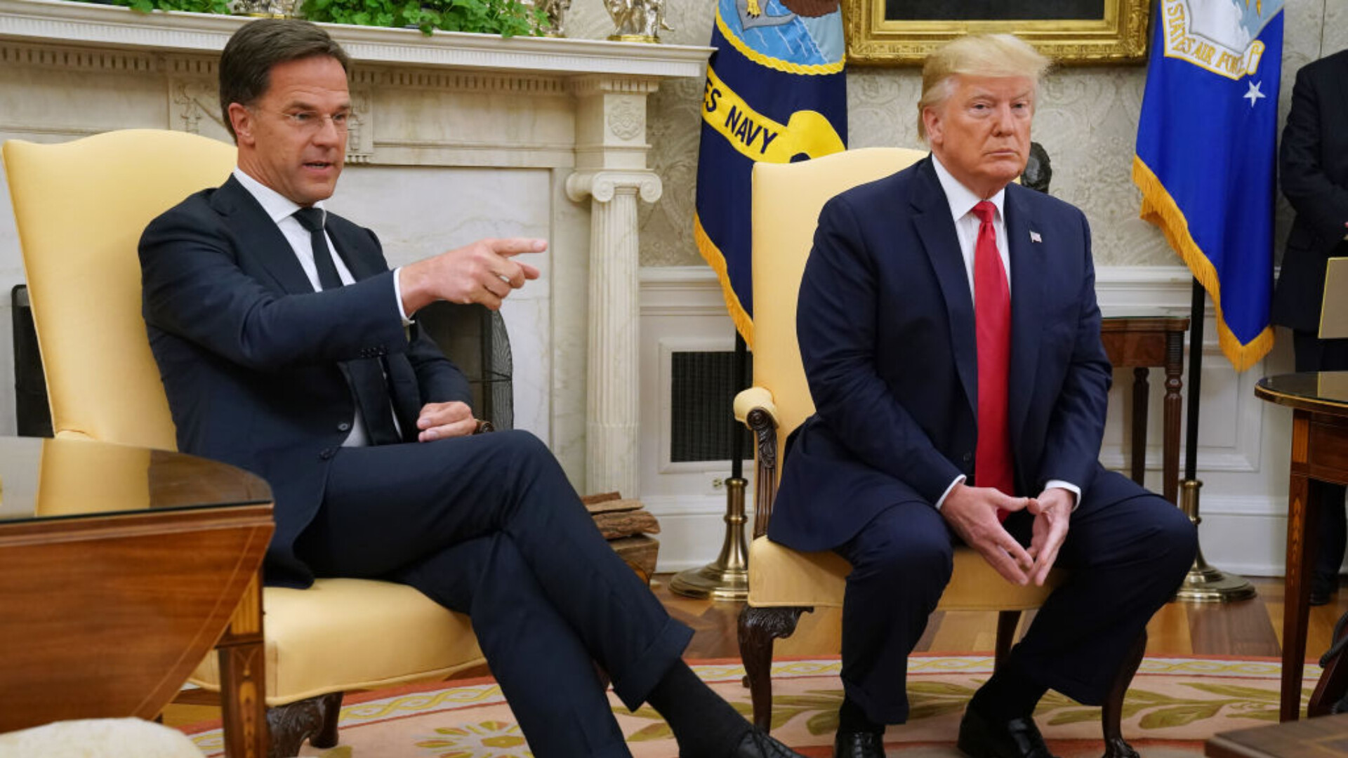 mark rutte donald trump