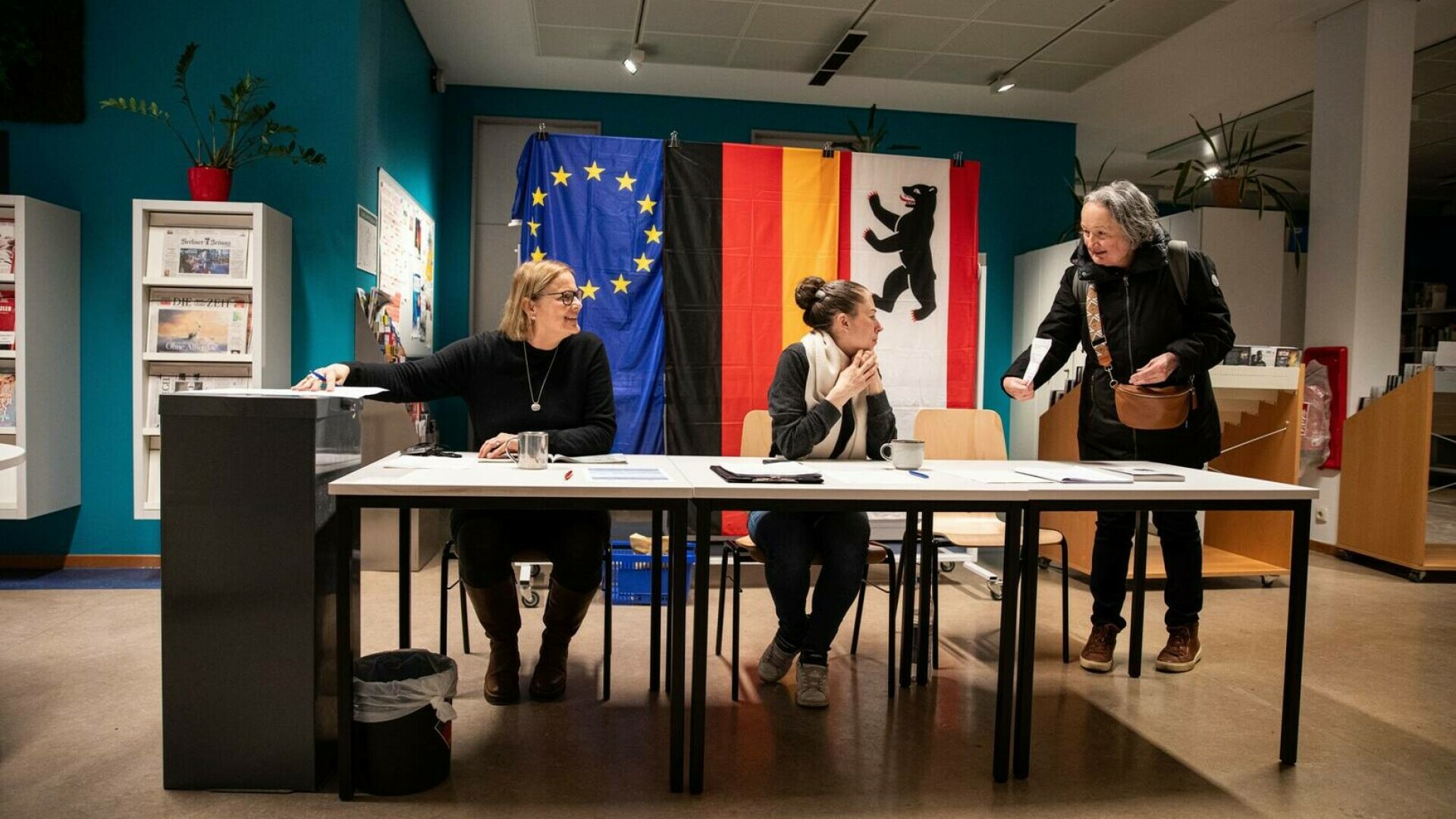 alegeri, germania, sectie de votare