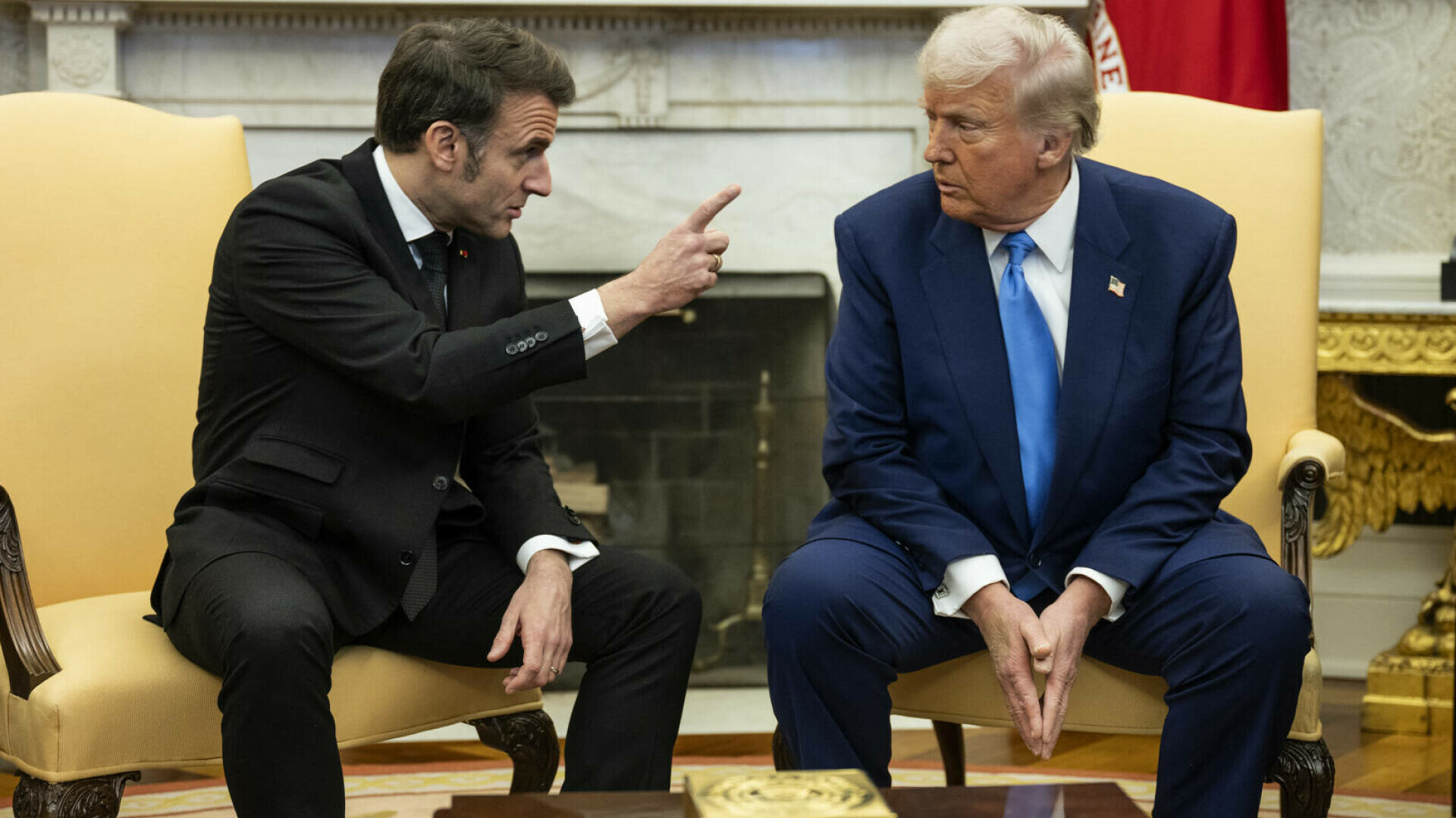 Trump si Macron