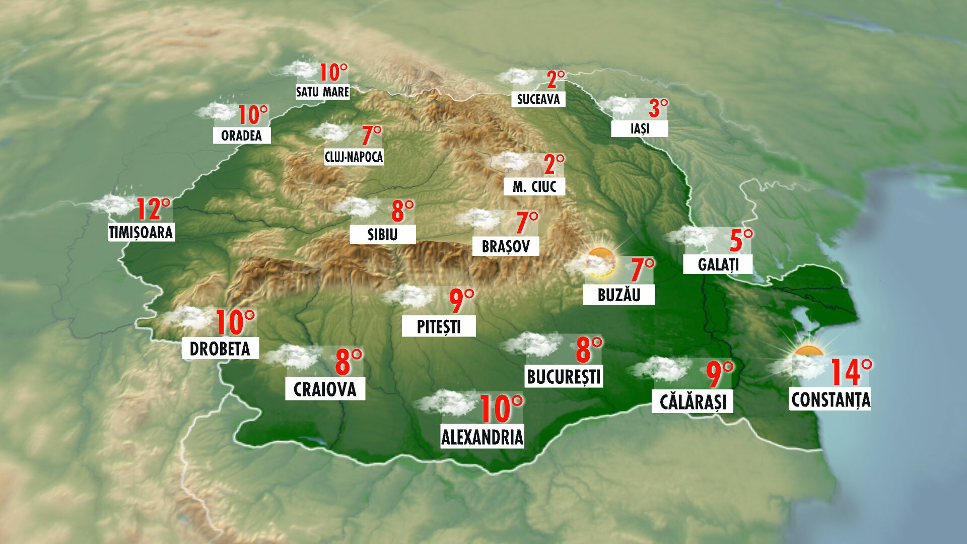 Prognoza pentru ziua de 1 ianuarie 2010