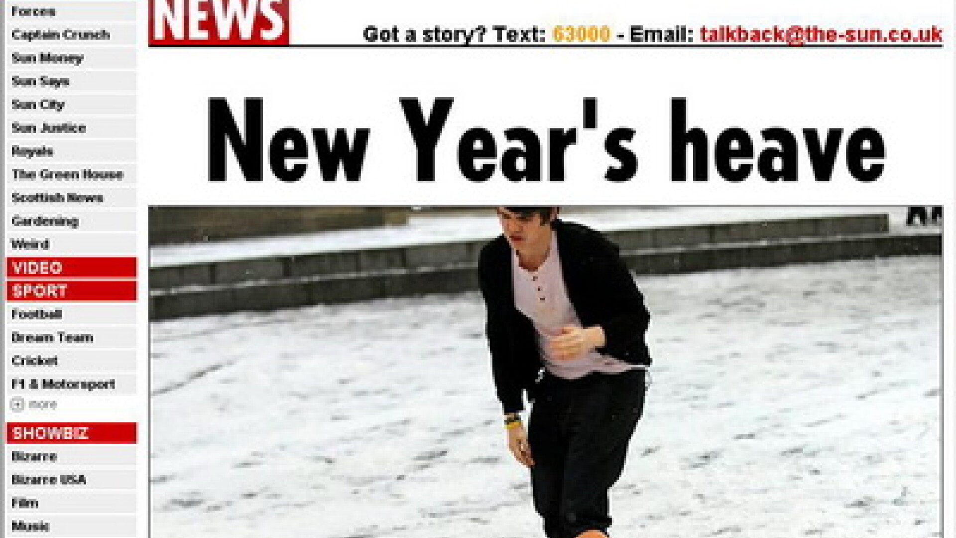 Britanicii au sarbatorit trecerea in Noul An cu mult... alcool!