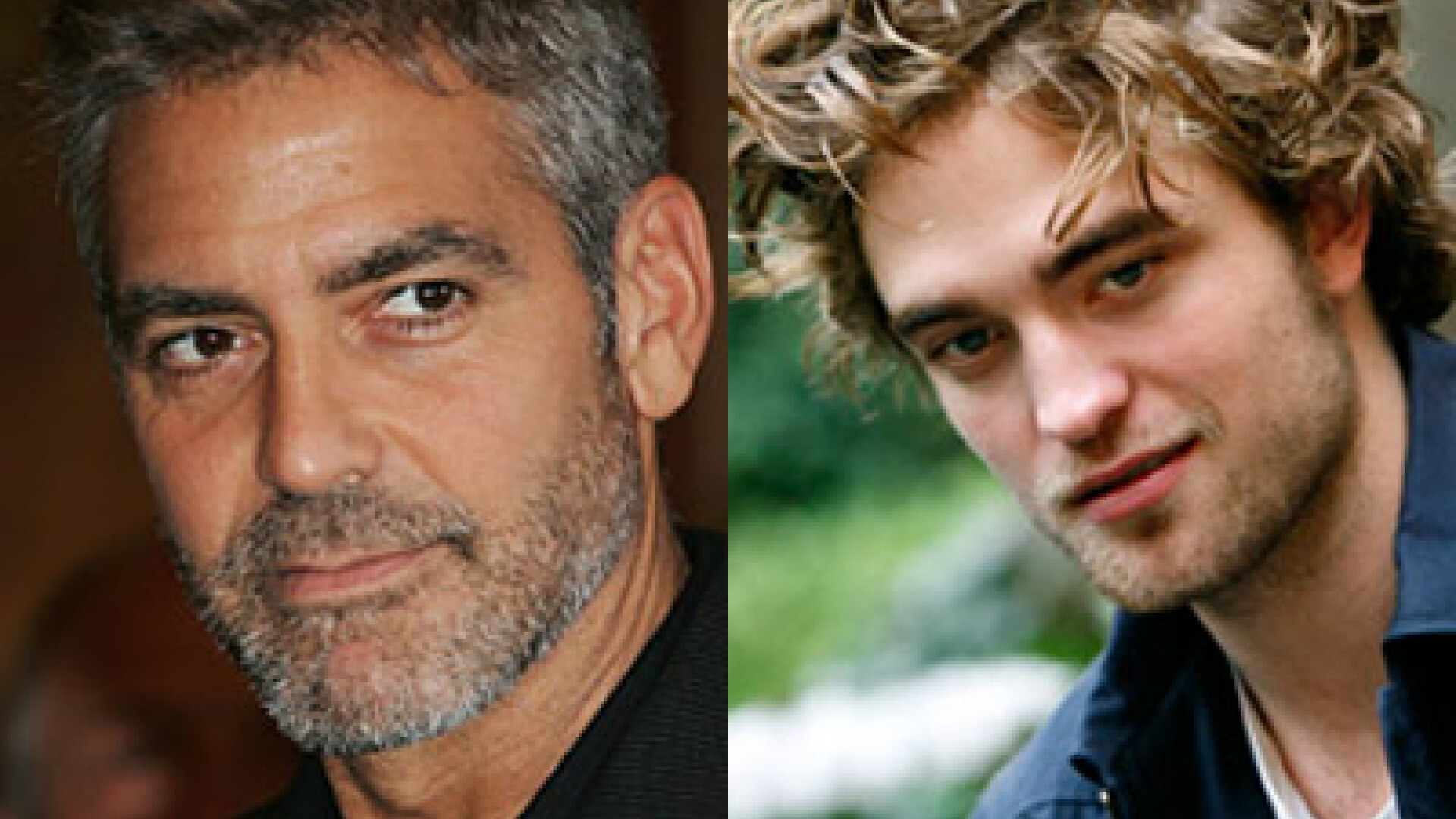 George Clooney, Robert Pattinson