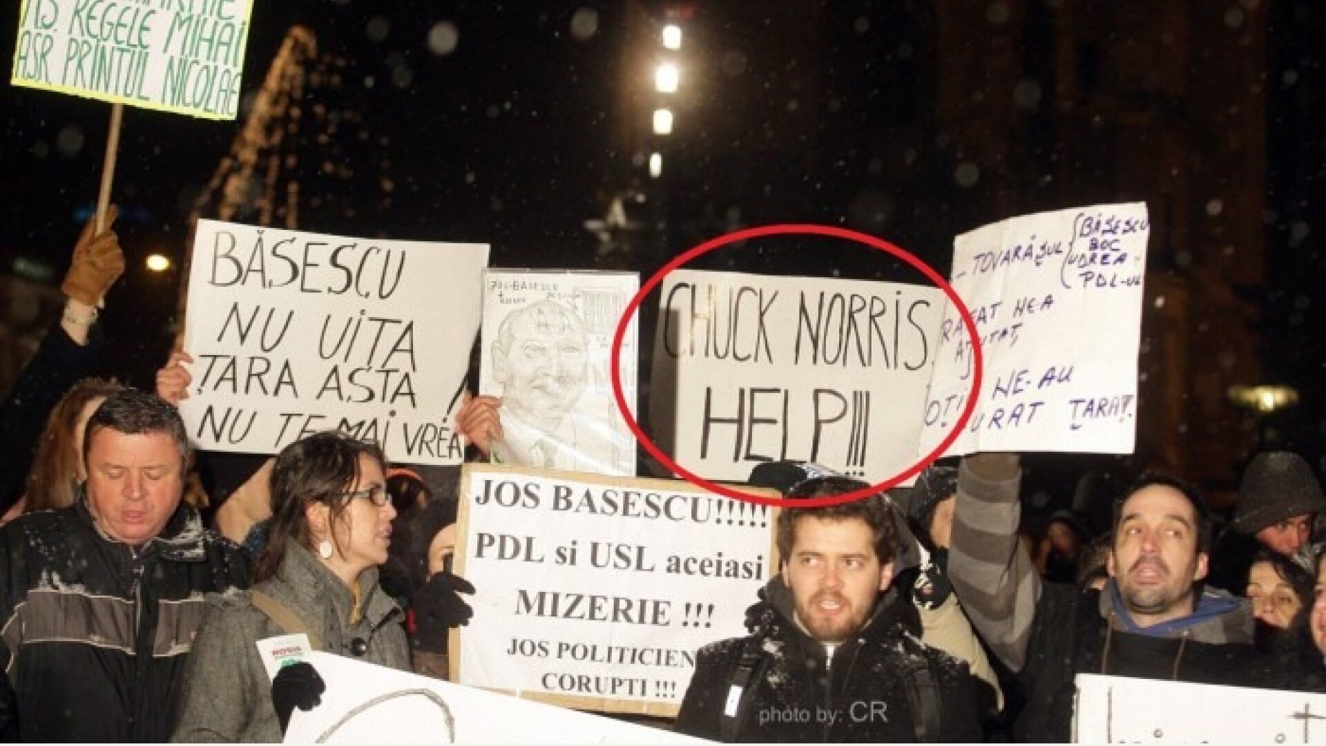 proteste Chuck Norris