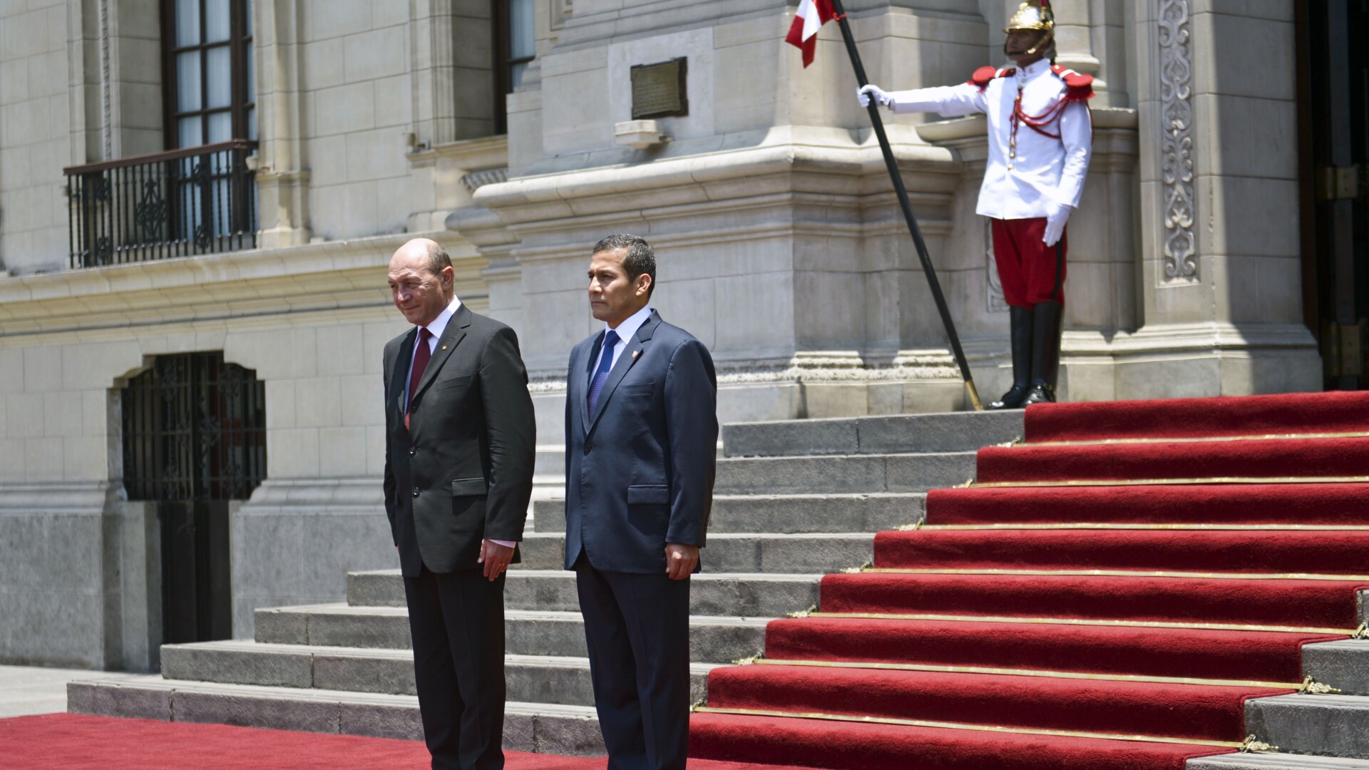 Ollanta Humala, Traian Basescu