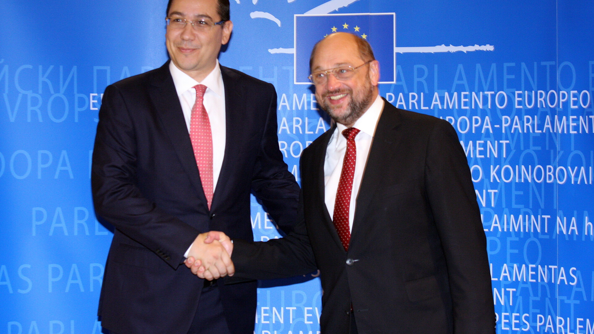 Martin Schulz, Victor Ponta