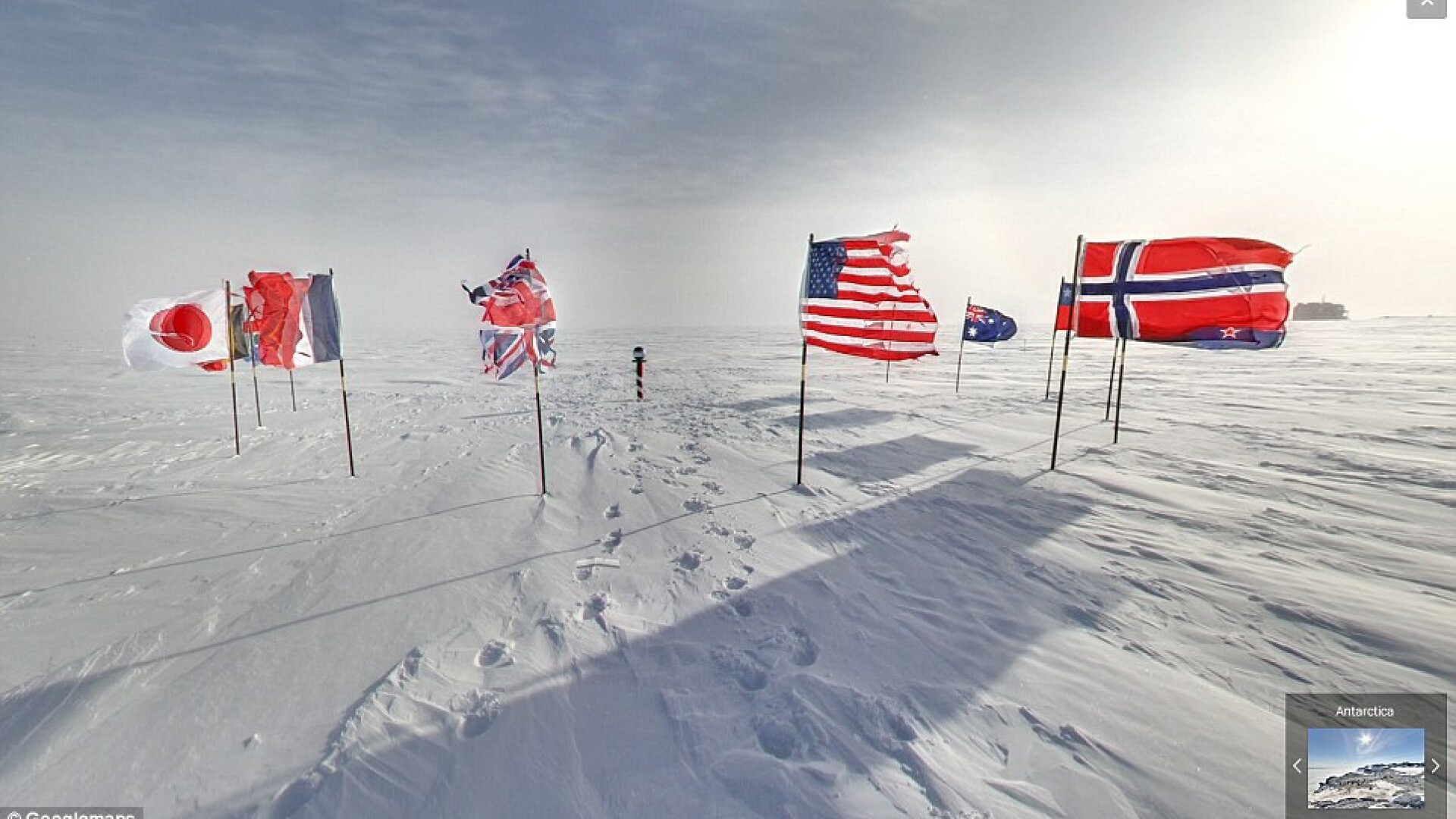 Google Street View - Antarctica