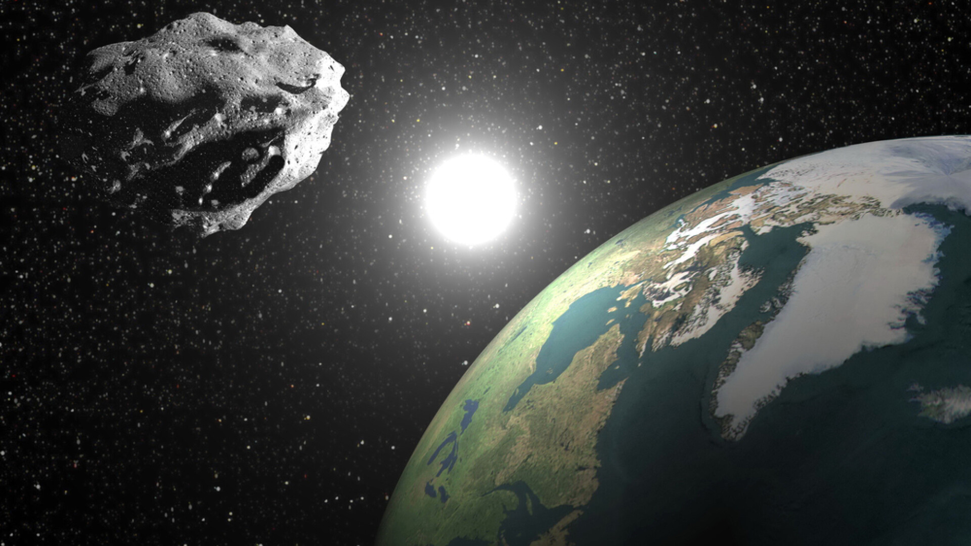asteroid in apropierea Pamantului