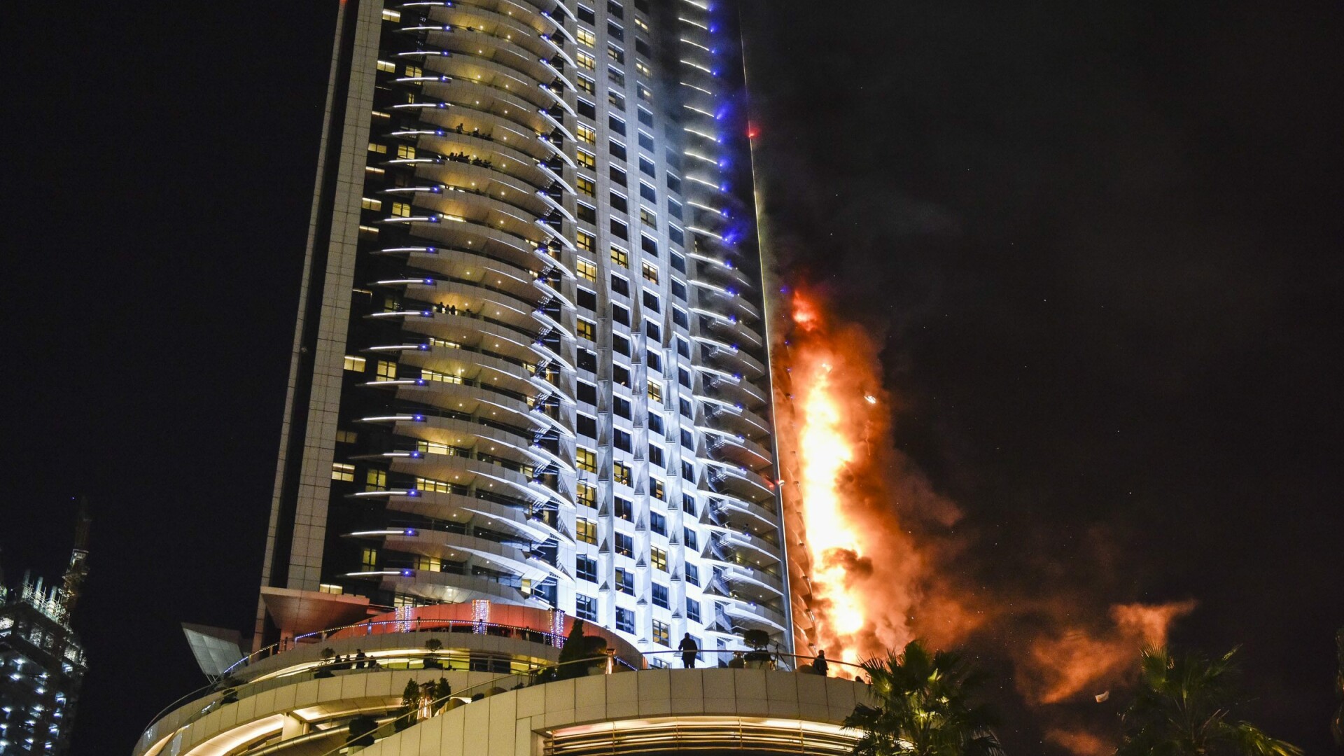 incendiu Dubai - Agerpres