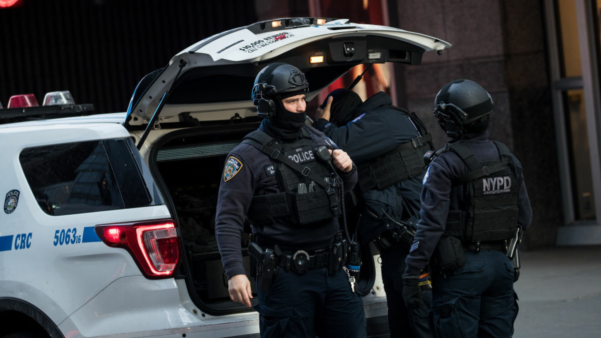 echipa SWAT a politiei din new york