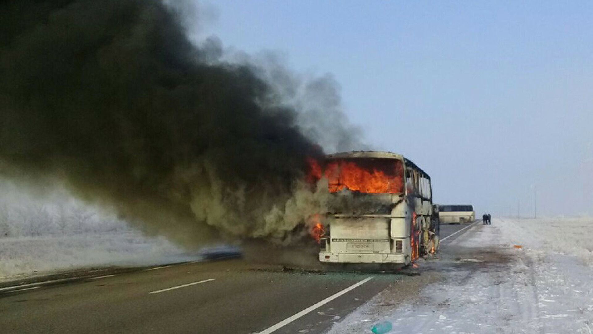 Accident de autobuz cu 52 de morţi, în Kazahstan