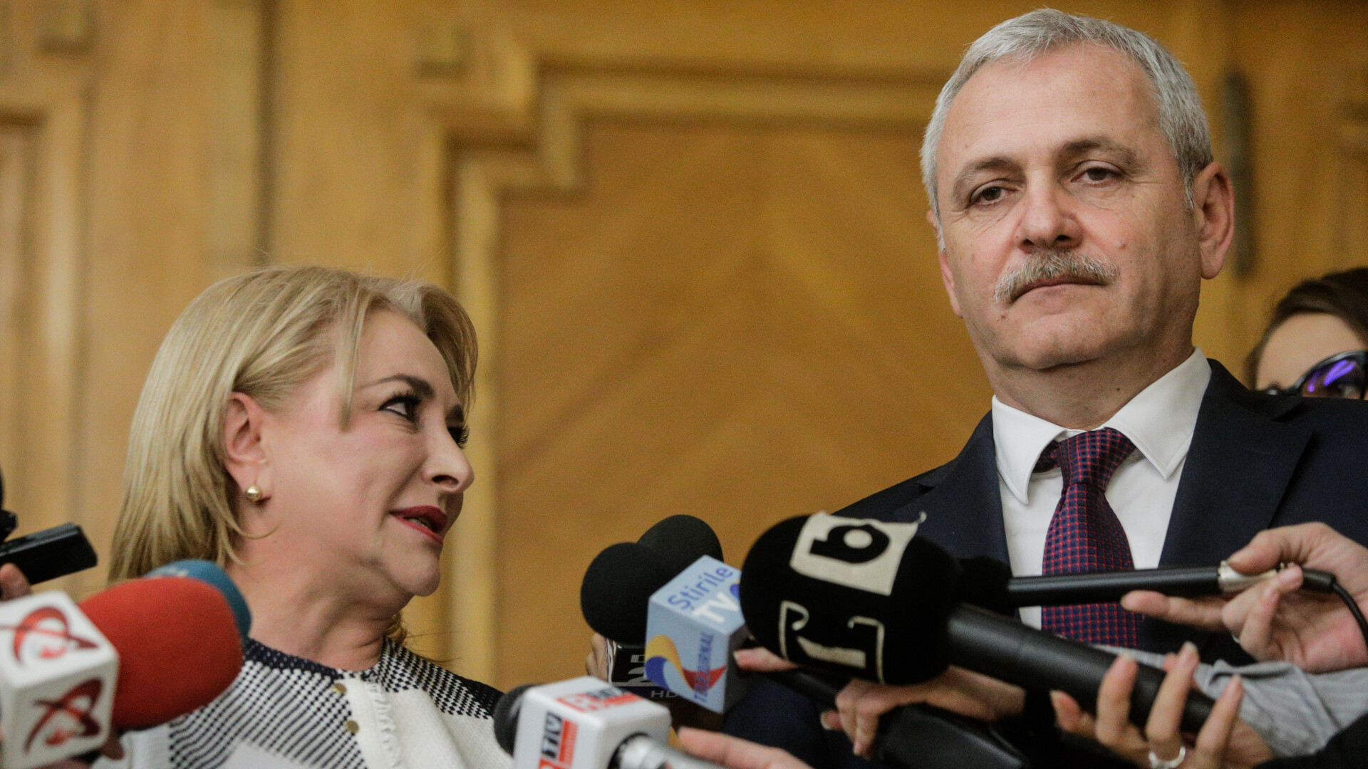 Liviu Dragnea și Viorica Dancila