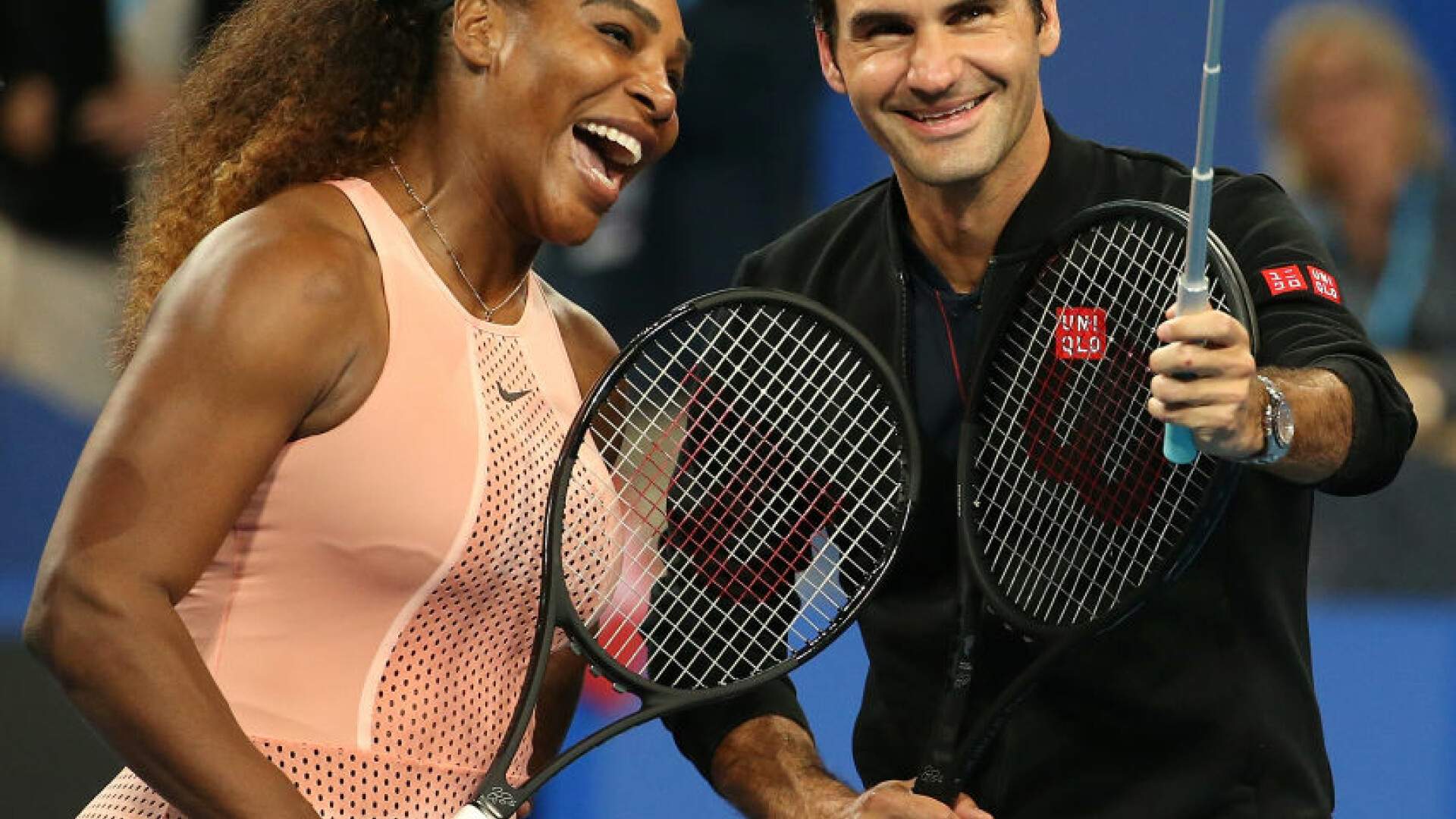 Serena Williams si Roger Federer