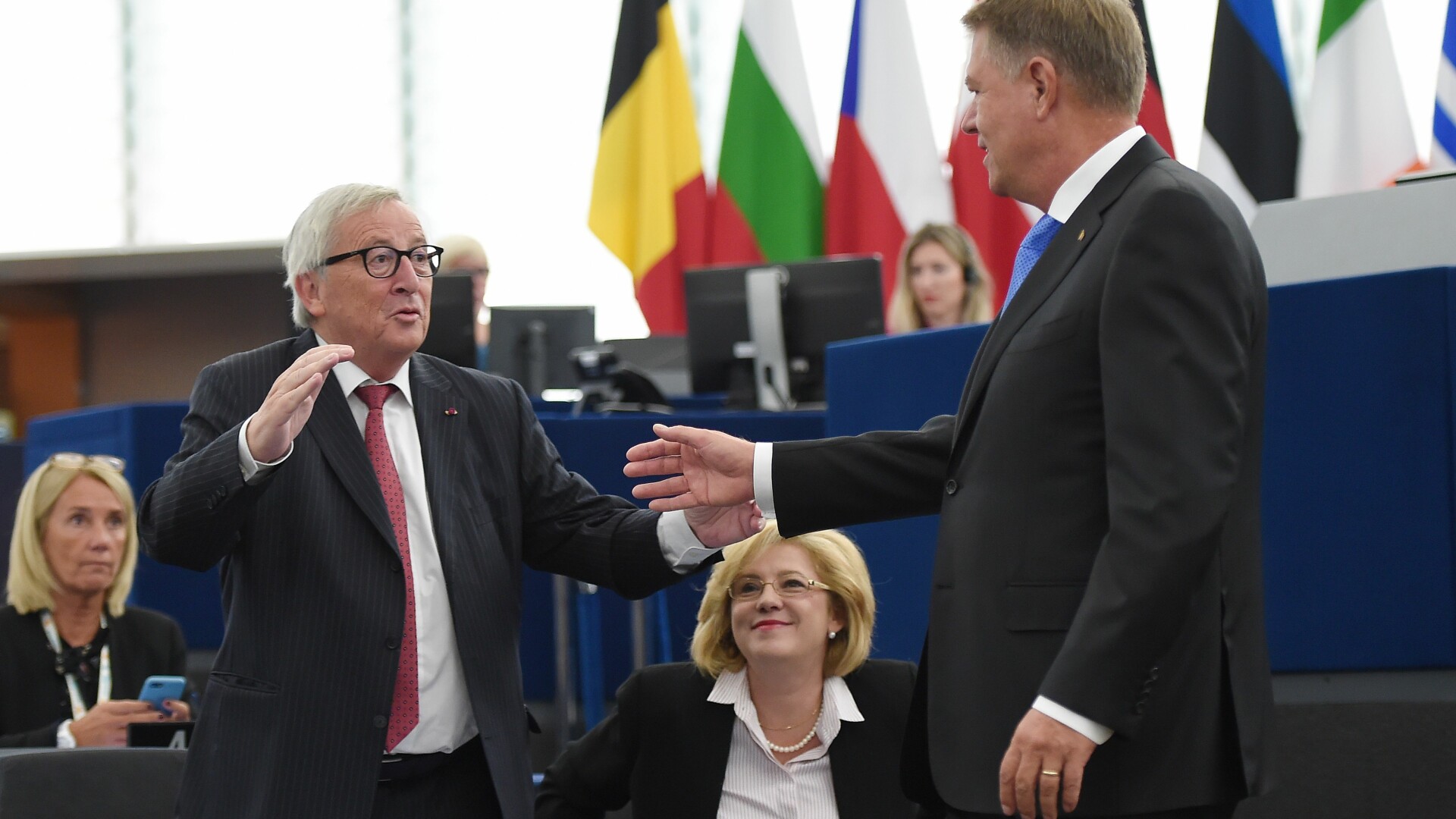Klaus Iohannis, Jean-Claude Juncker