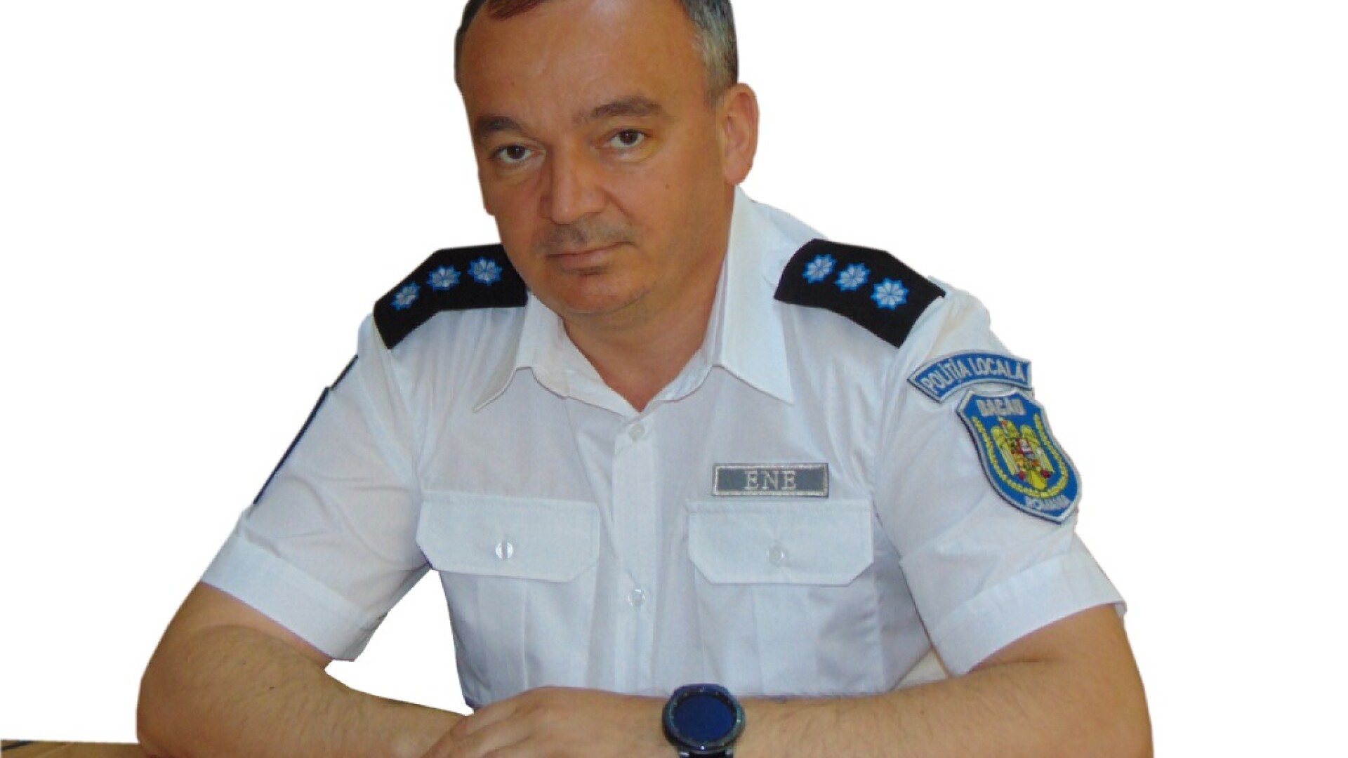 Şeful Poliţiei Locale din municipiul Bacău, Constantin Florin Ene