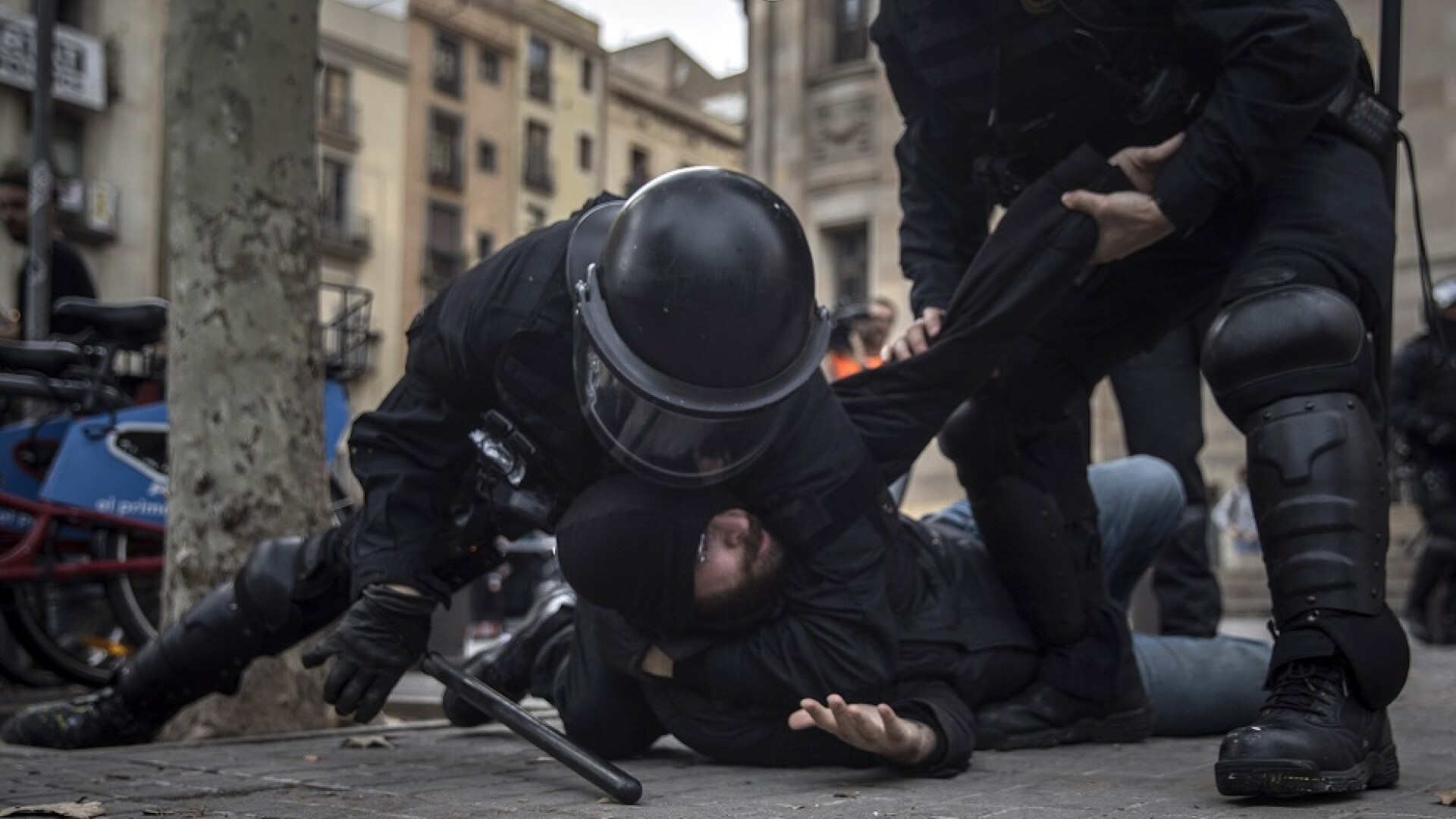 Operaţiune 'antiteroristă' la Barcelona.