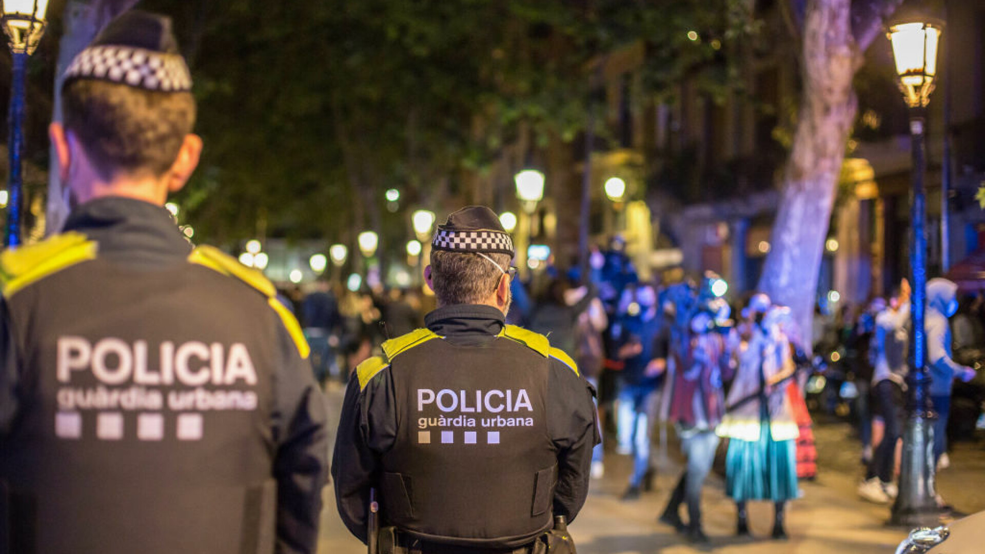 politie, barcelona