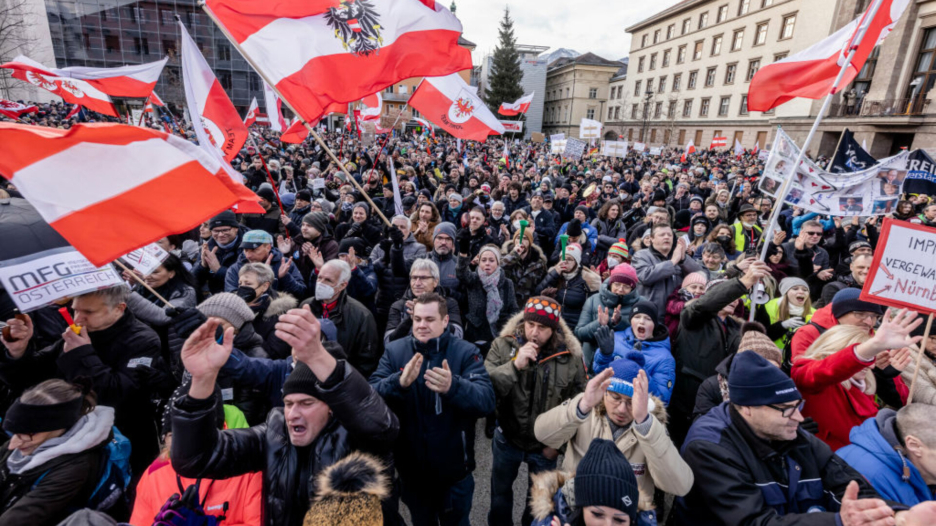 austria, protest