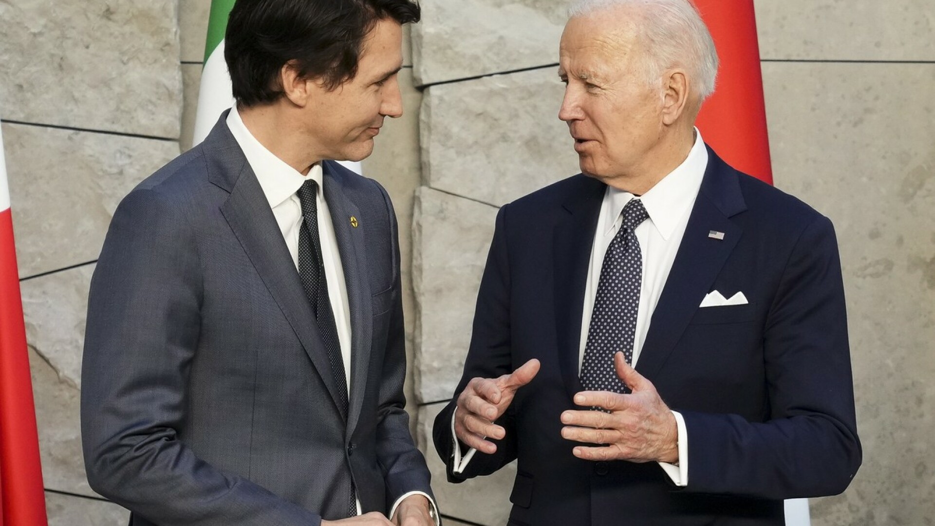 justin trudeau, joe biden