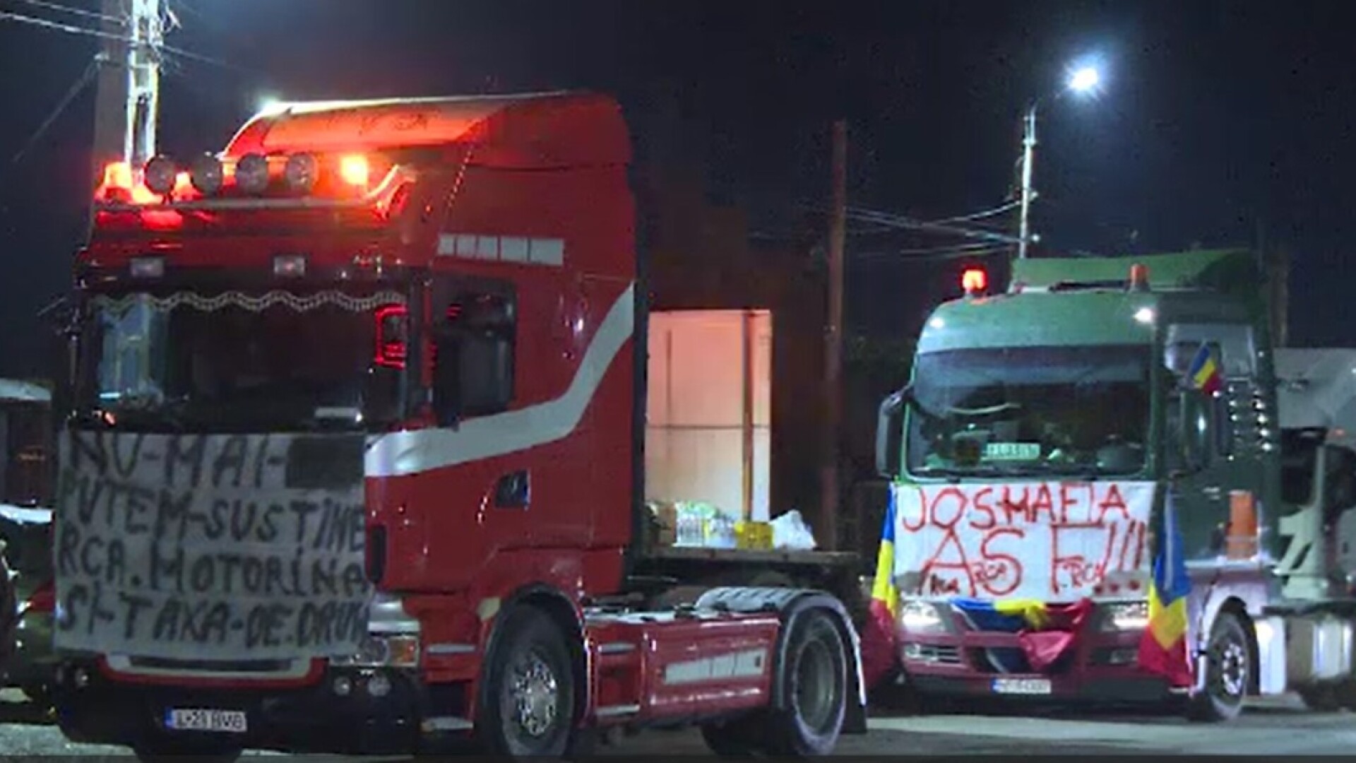 fermieri transportatori protest