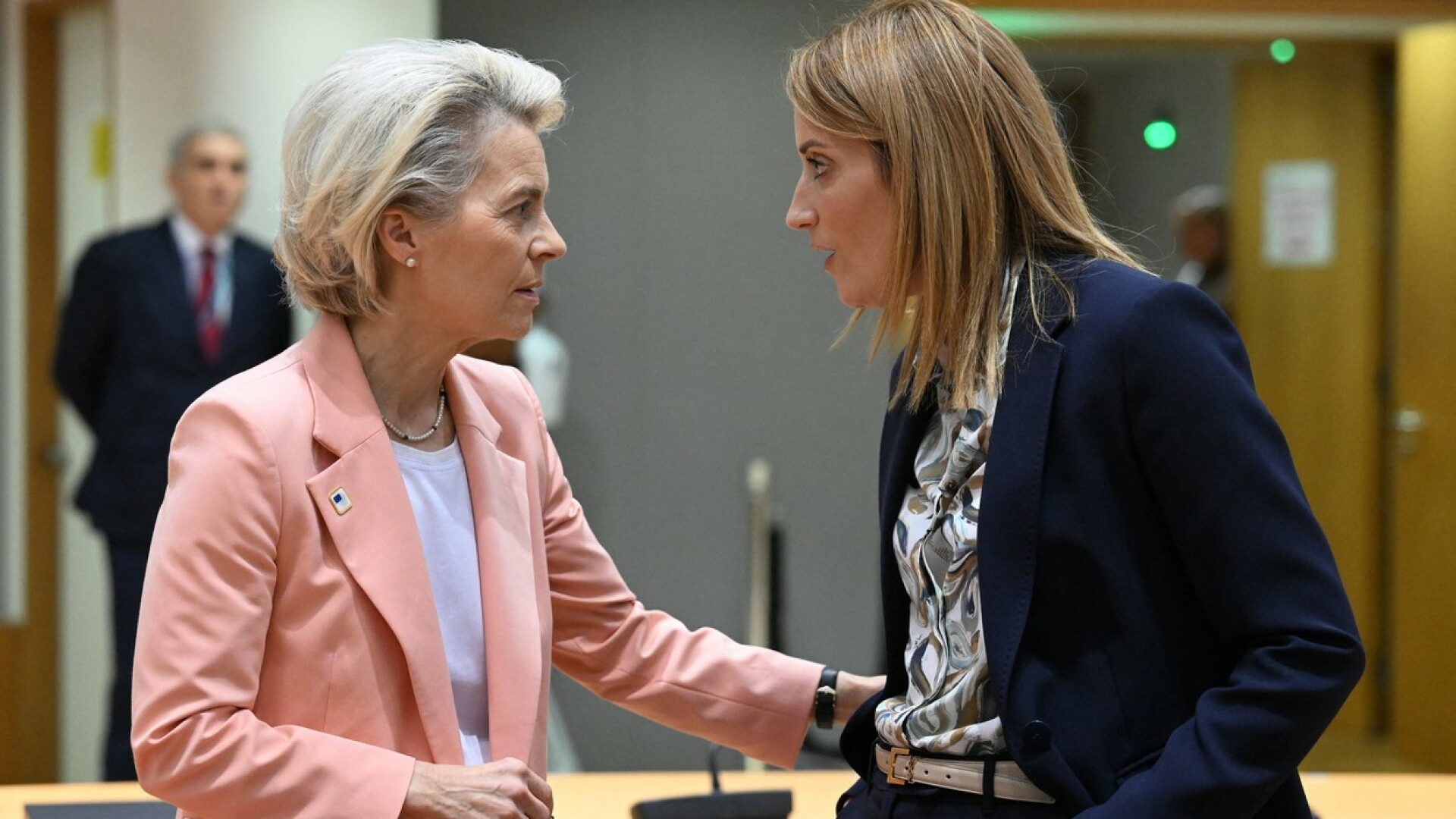 ursula von der leyen, roberta metsola