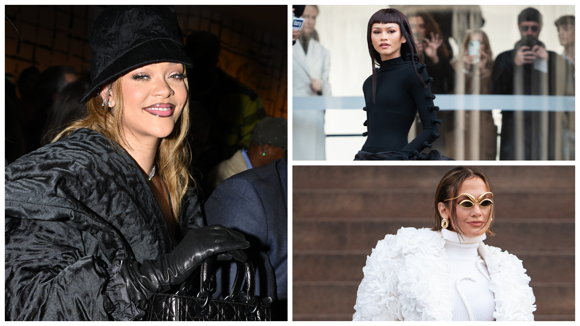 Rihanna, J-Lo şi Zendaya, printre vedetele prezente la Săptămâna Haute Couture de la Paris