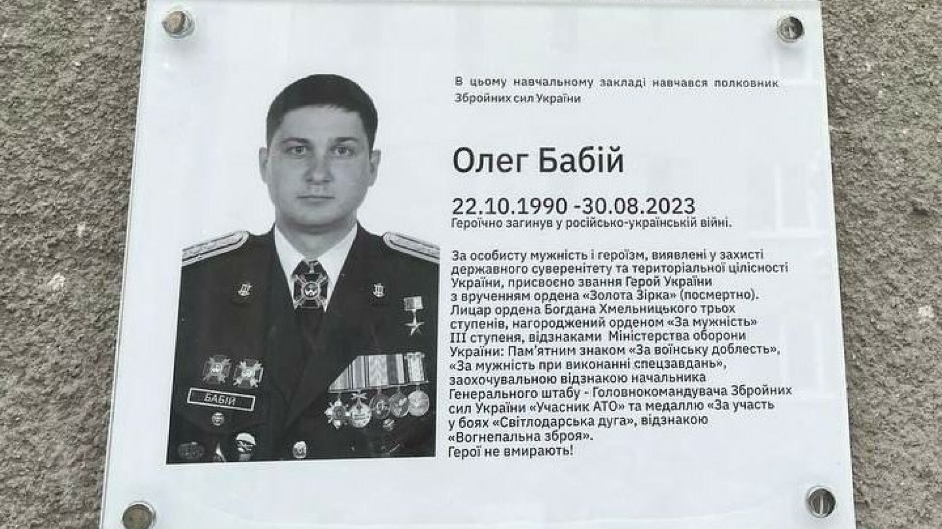 Oleg Babii, Ucraina