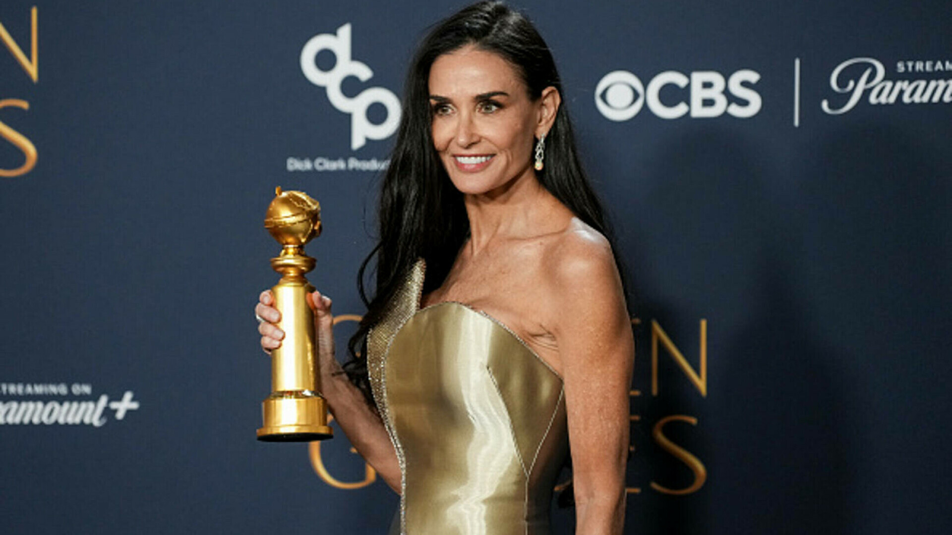 Demi Moore globurile de aur 2025