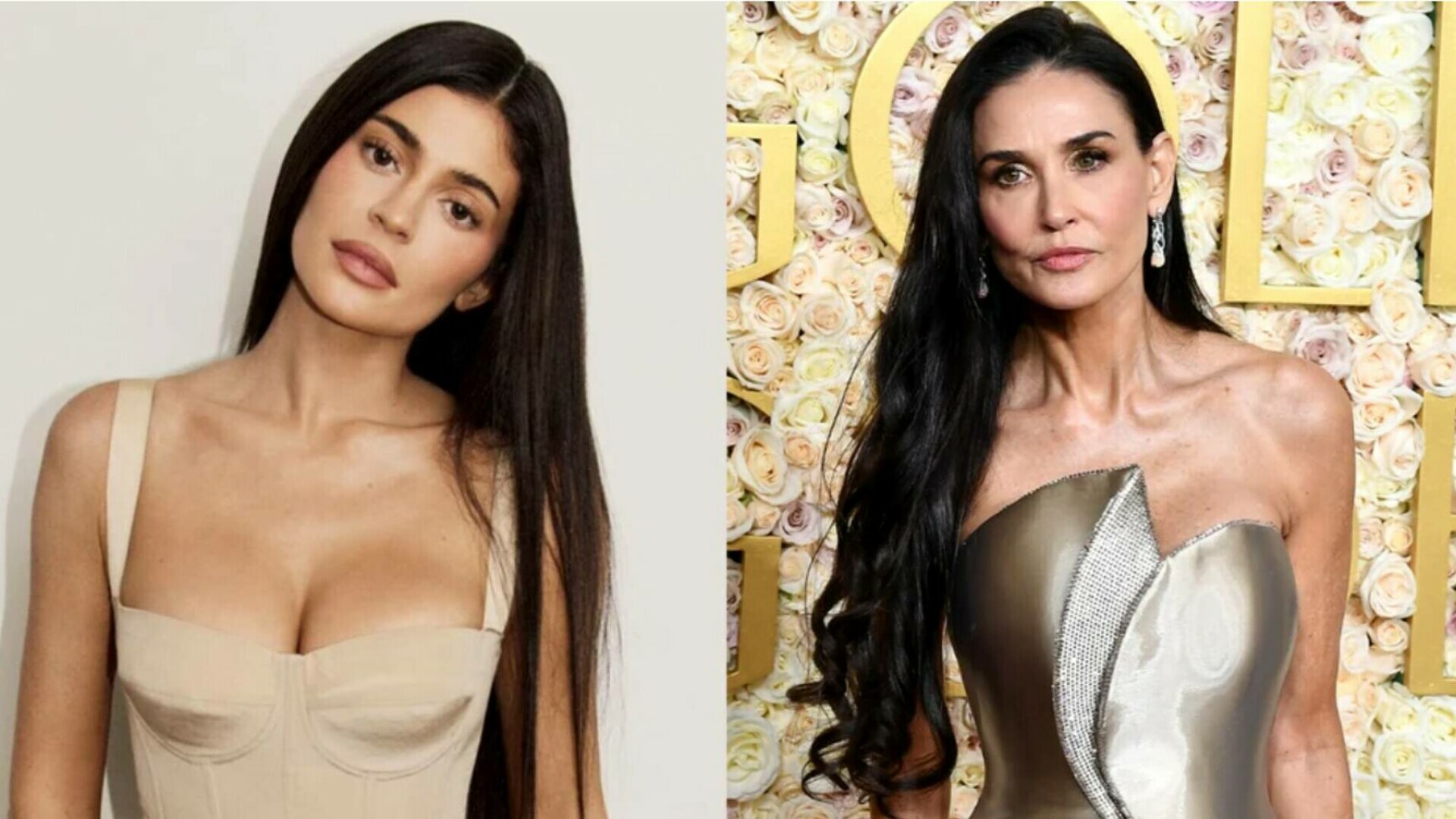 Demi Moore și Kylie Jenner