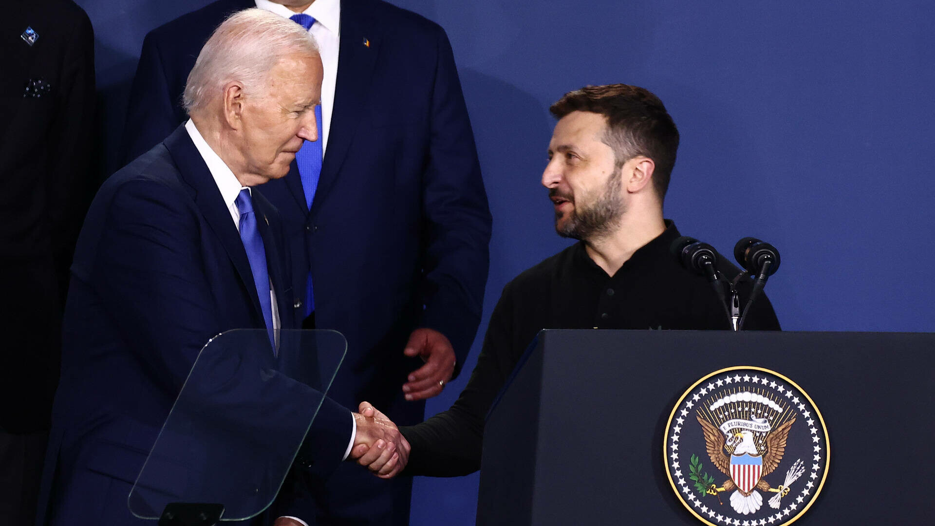 Joe Biden, Volodimir Zelenski