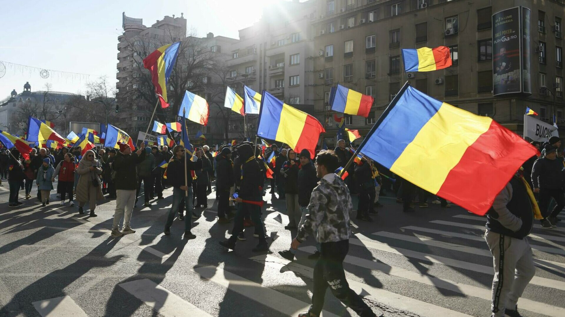 protest AUR Bucuresti