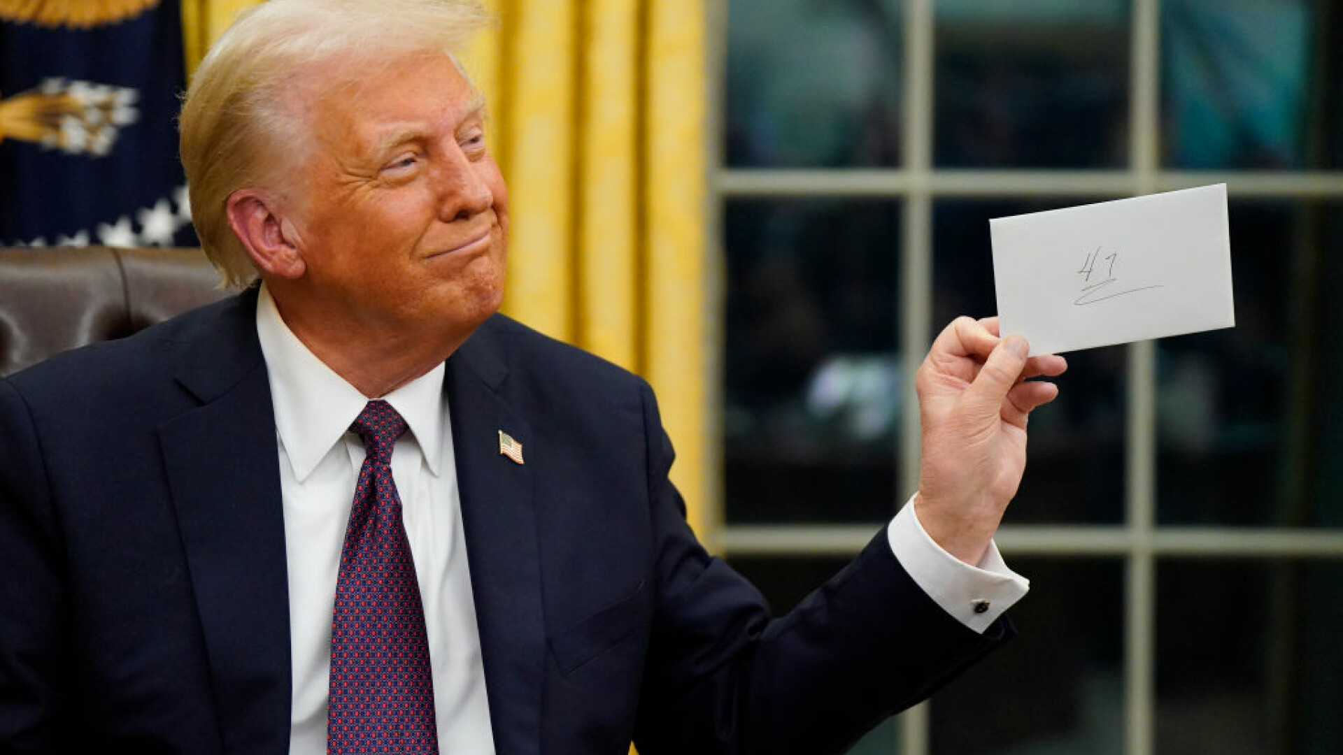 Donald Trump a primit o scrisoare de la Joe Biden