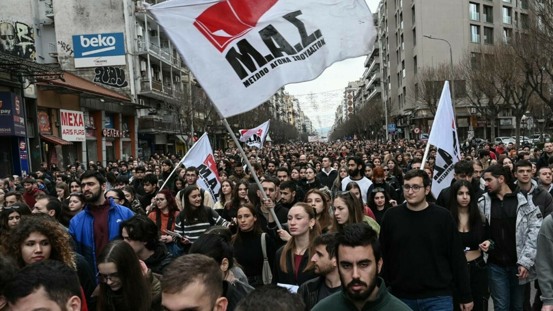 protest grecia catastrofa feroviara 2023