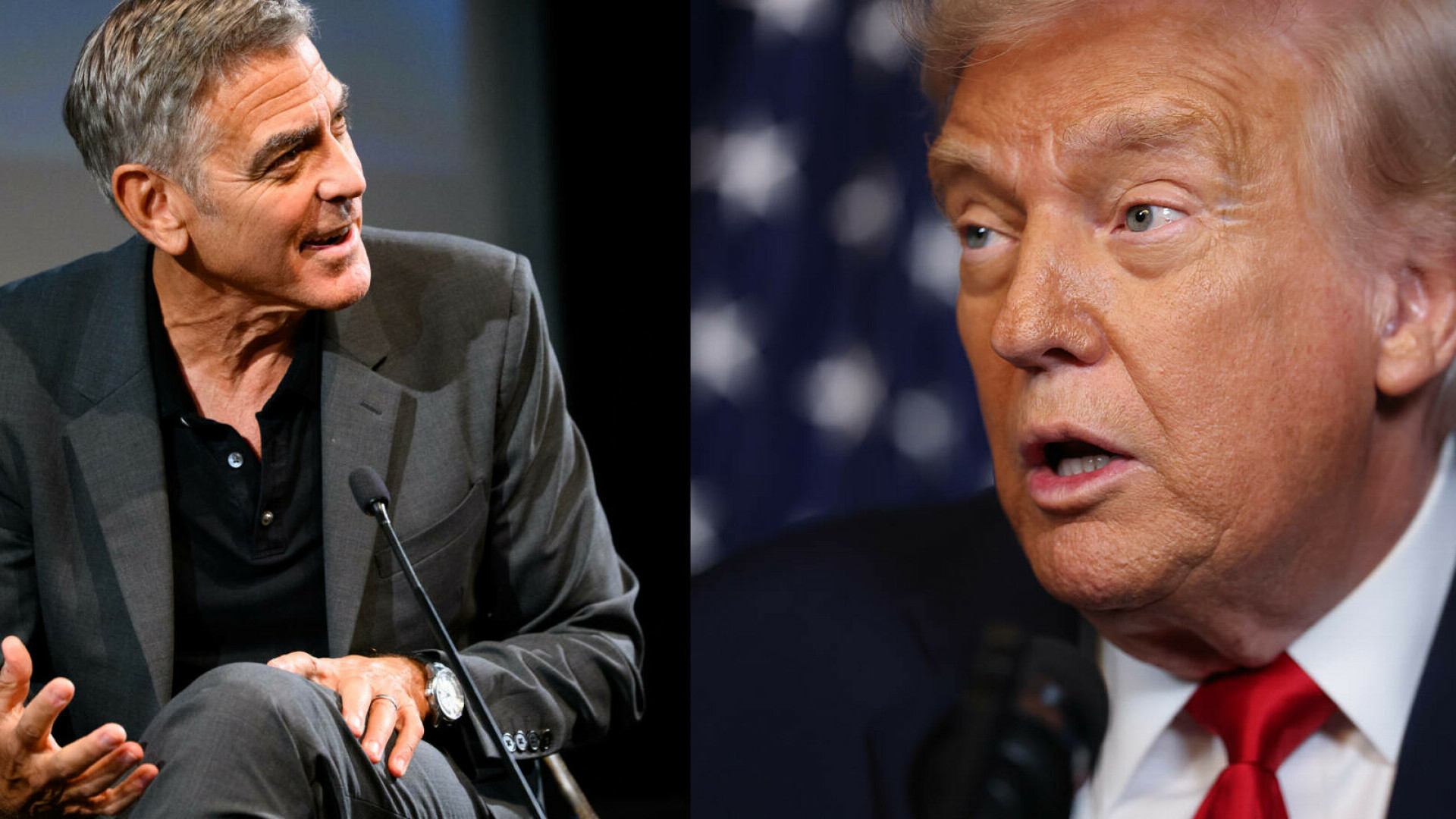 George Clooney și-a luat revanșa, după atacul lui Trump: „Trebuie să facem America din nou măreaţă. Vom începe în noiembrie”