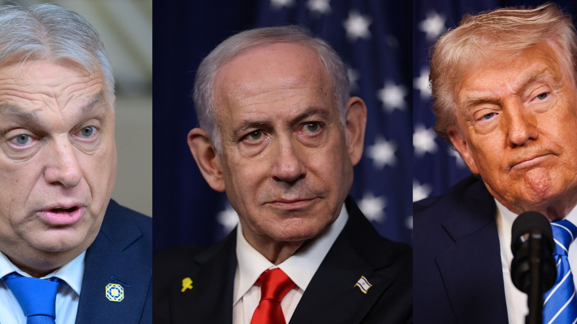 Trump Orban Netanyahu