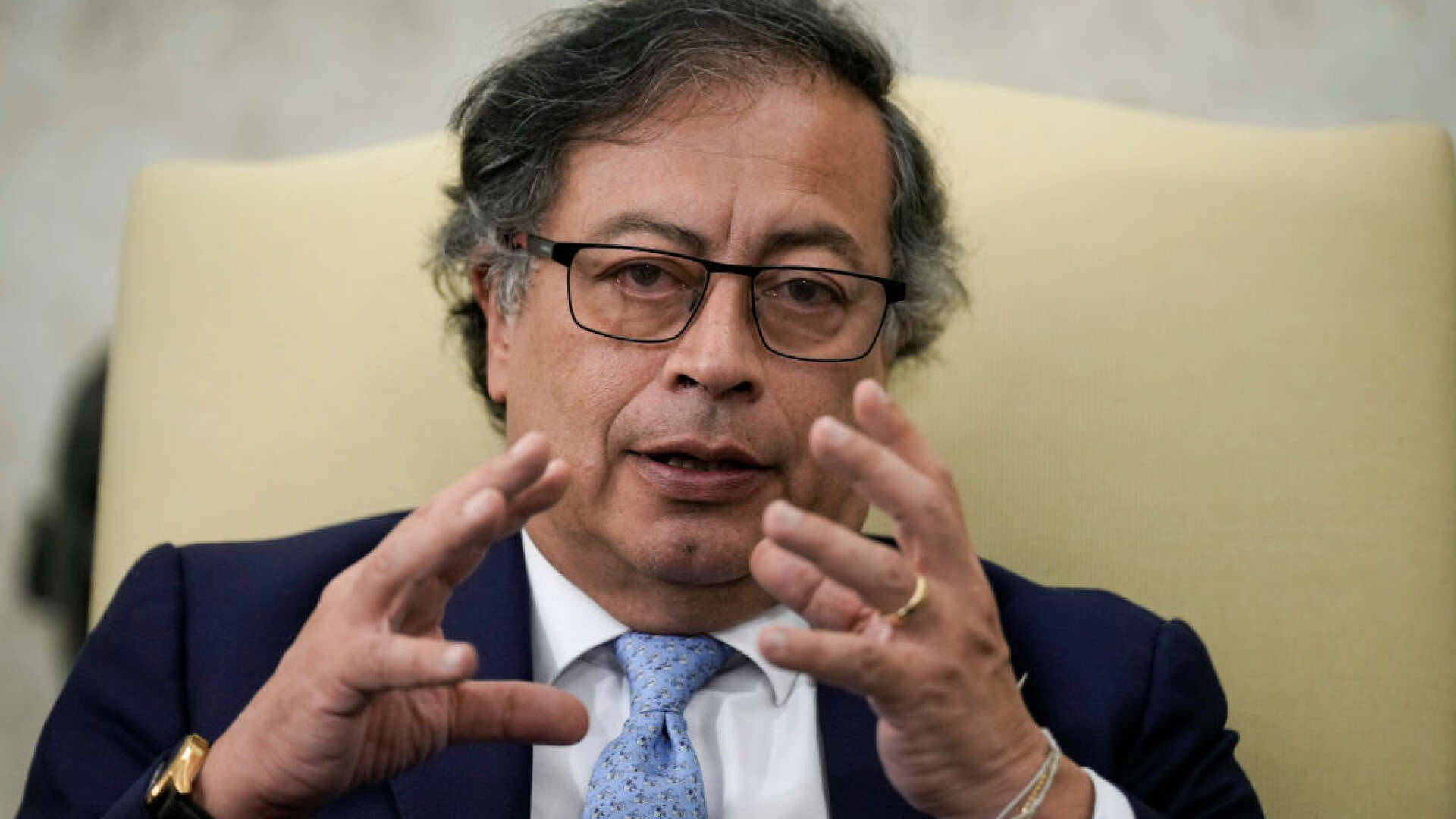 Președintele Columbiei, Gustavo Petro, a avertizat că va ”pune din nou mâna pe arme” dacă SUA îl vor ataca