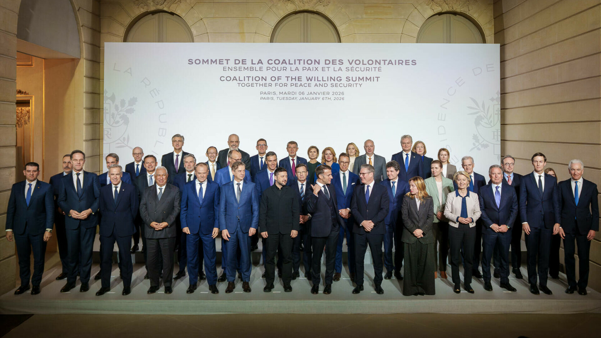 „Coaliția de Voință” de la Paris. România exclude trimiterea de trupe, iar garanțiile de securitate vor ajunge în Parlament