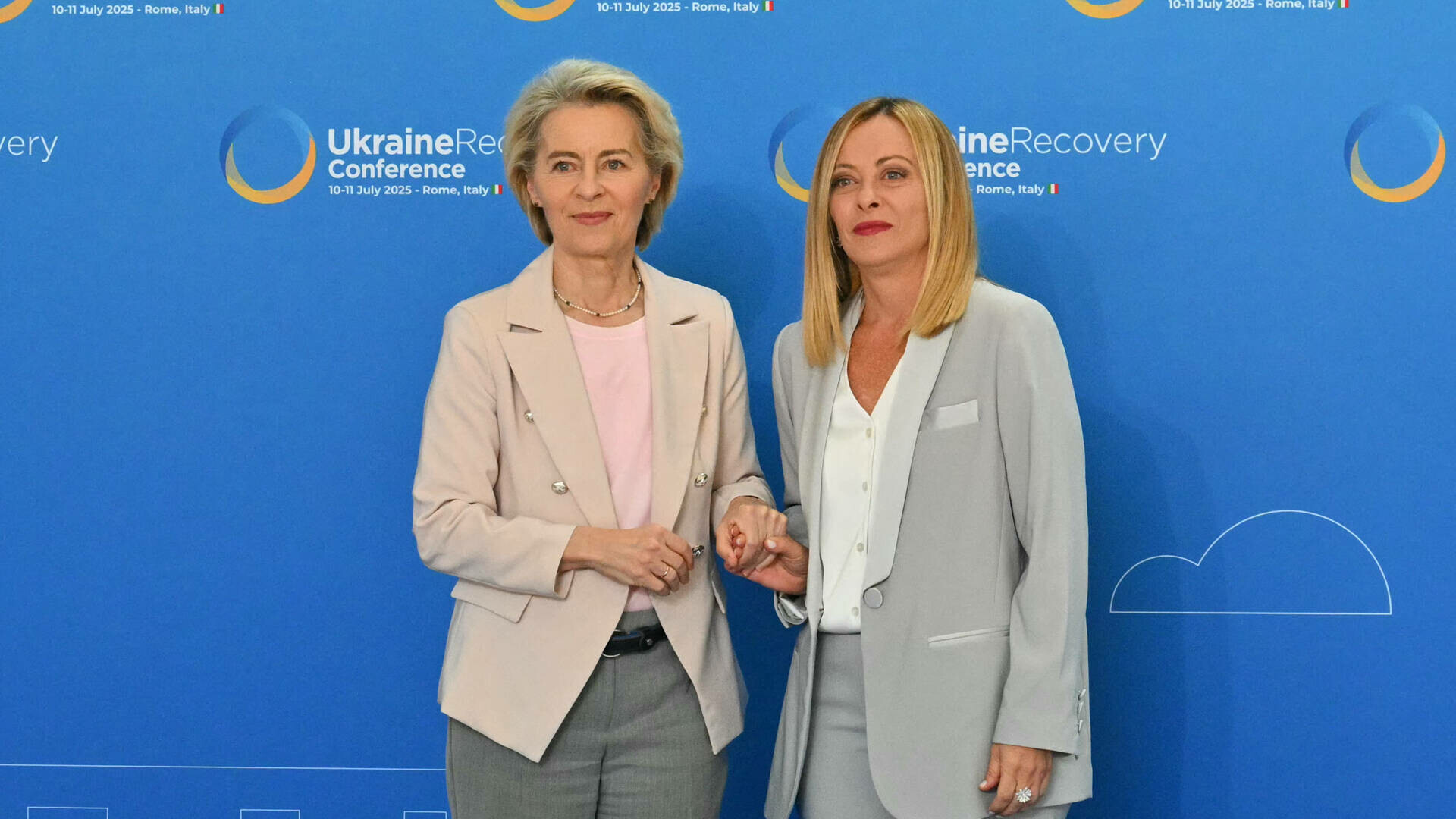 Ursula von der Leyen și Georgia Meloni