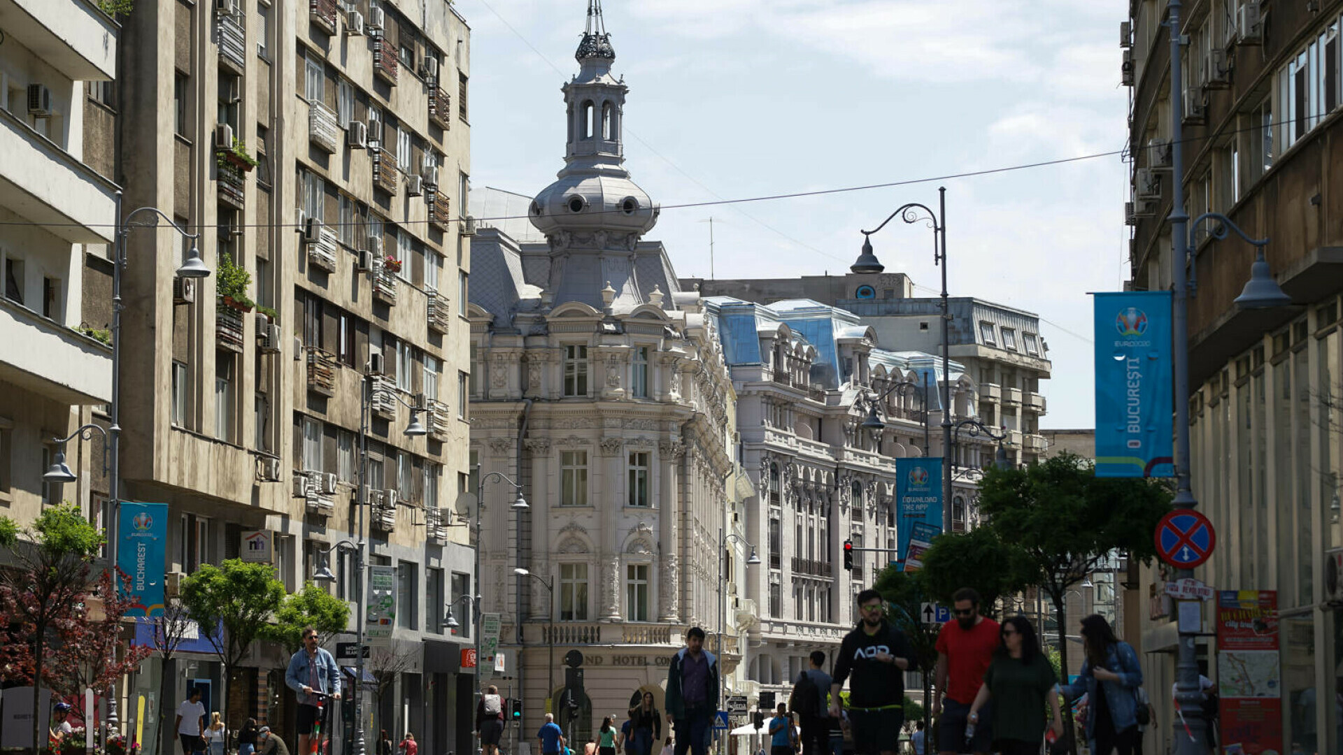 oameni strada romania
