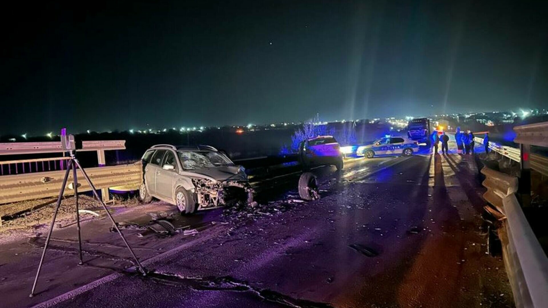 Accident cu opt victime în judeţul Galaţi, provocat de un șofer băut care a intrat pe contrasens. Ce alcoolemie avea