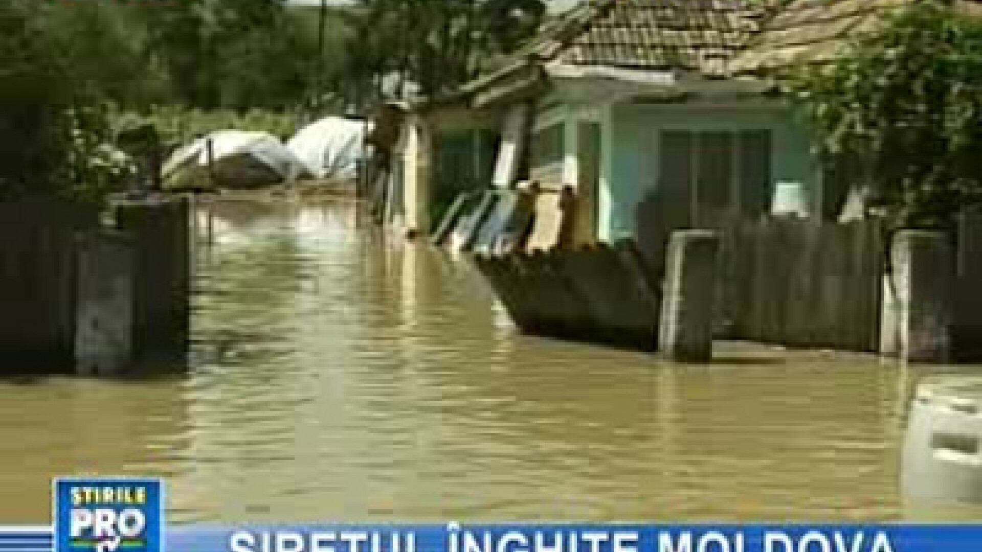 Inundaţii în Moldova