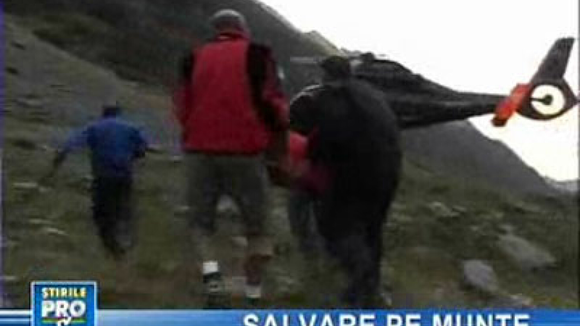 Operaţiune dificilă de salvare în Masivul Făgăraş!