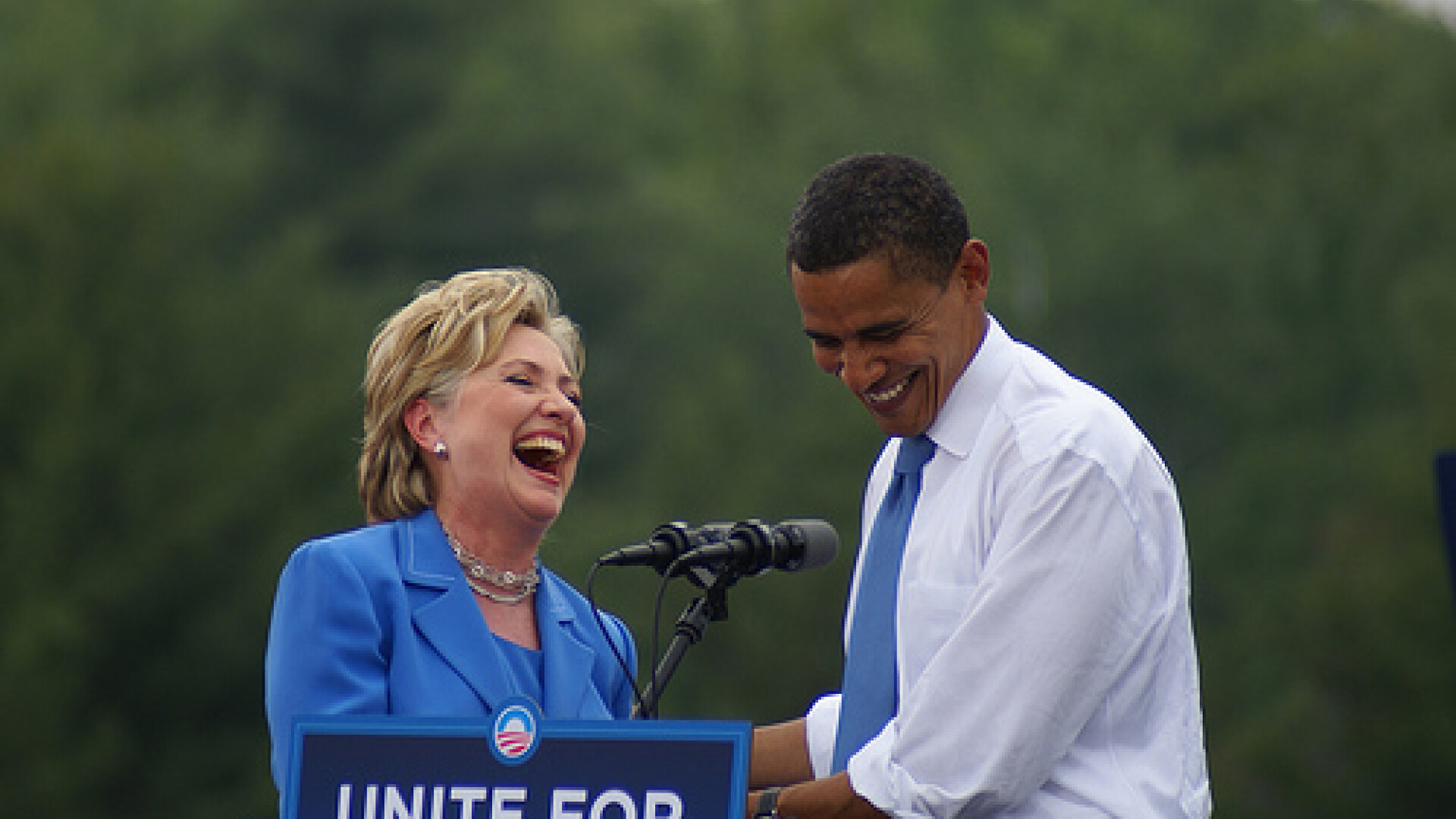 Obama si Hilary