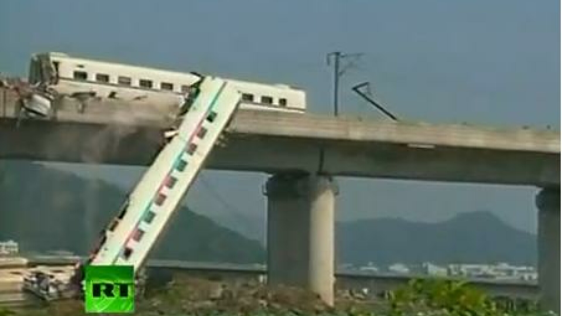 accident tren china