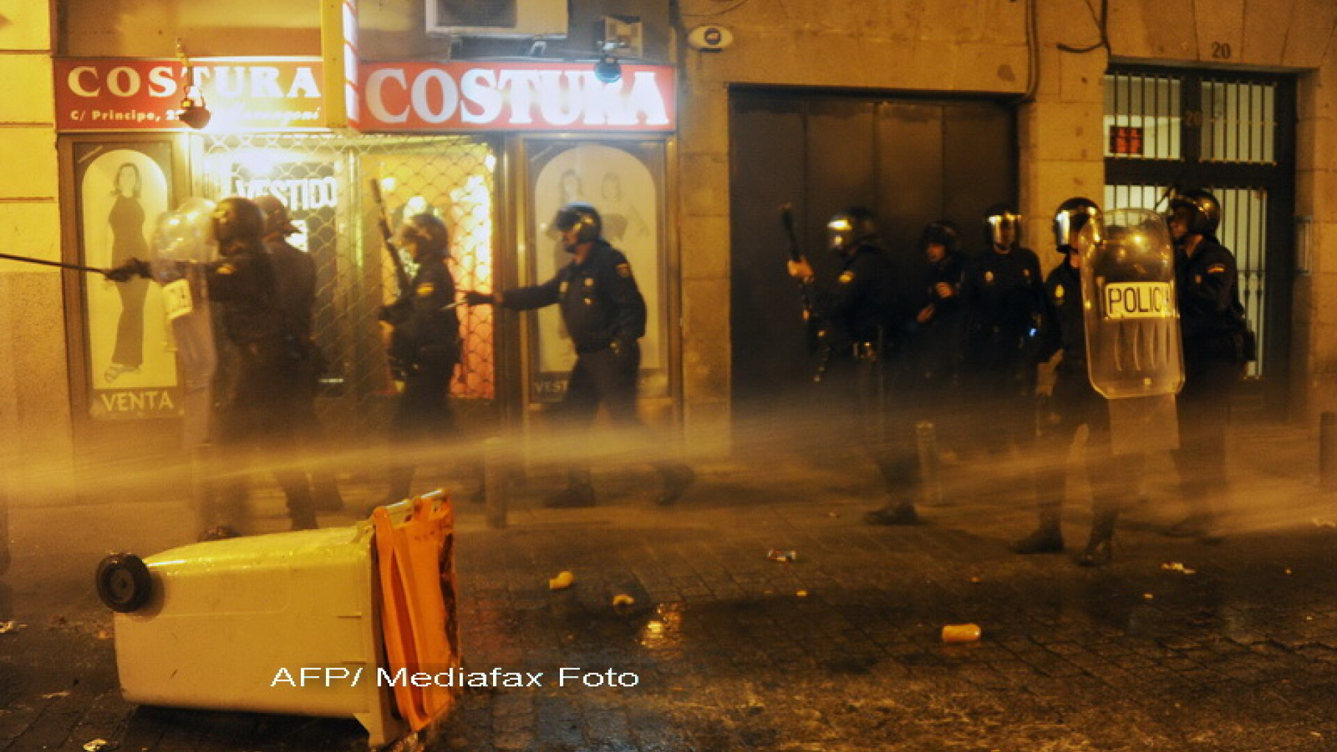 proteste Madrid, Spania