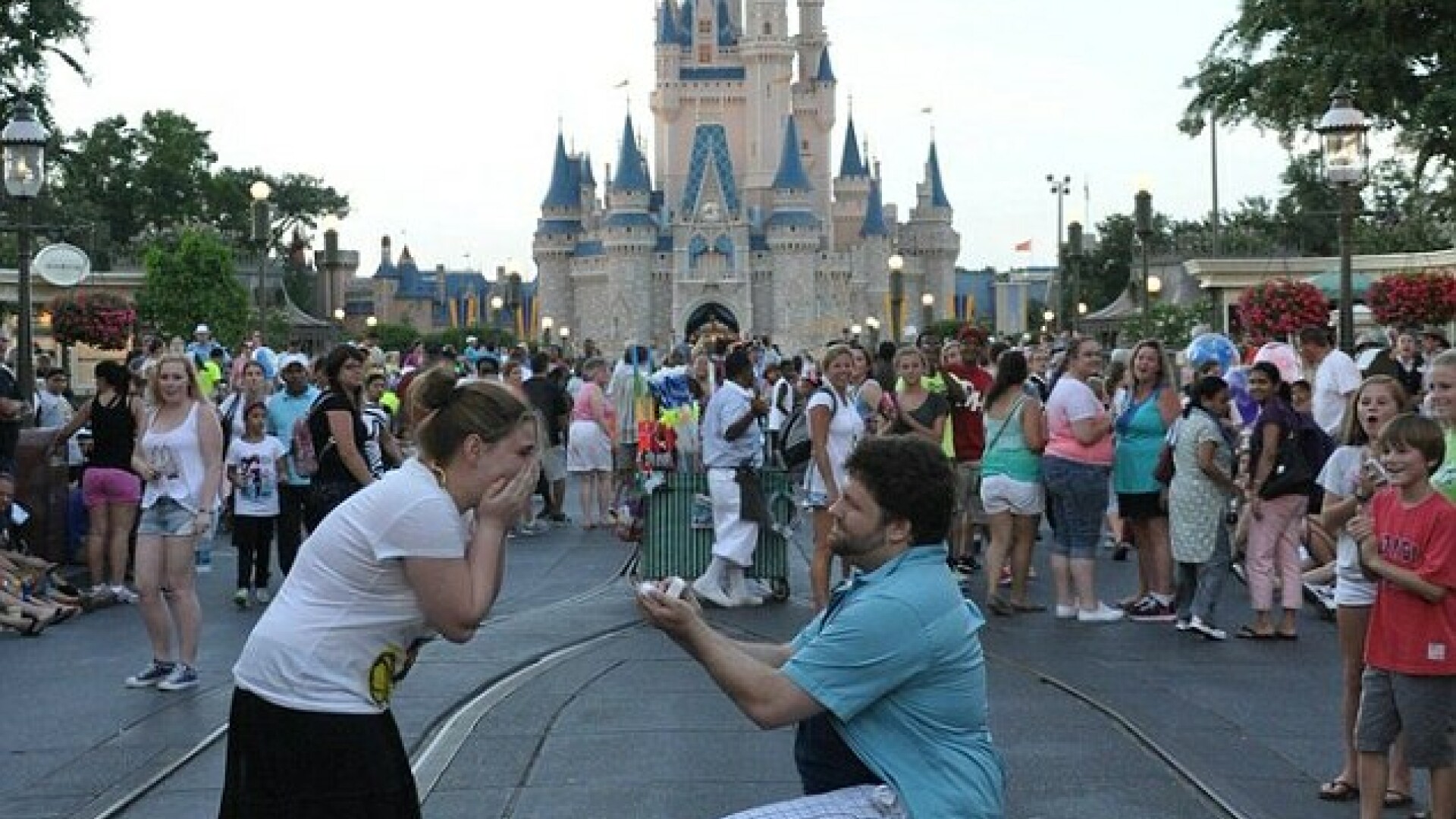 cerere in casatorie, Disney World