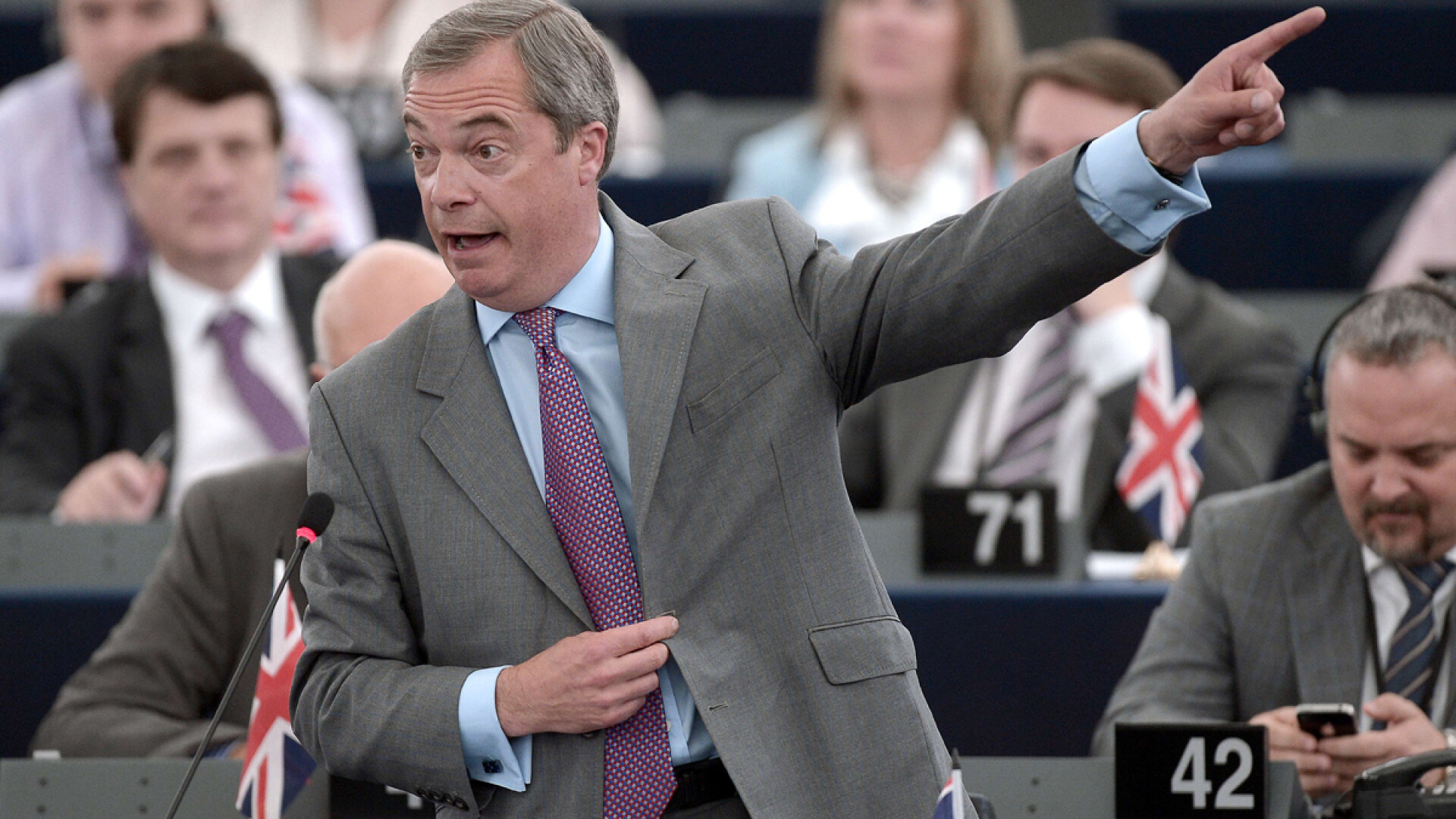 Nigel Farage, liderul UKIP