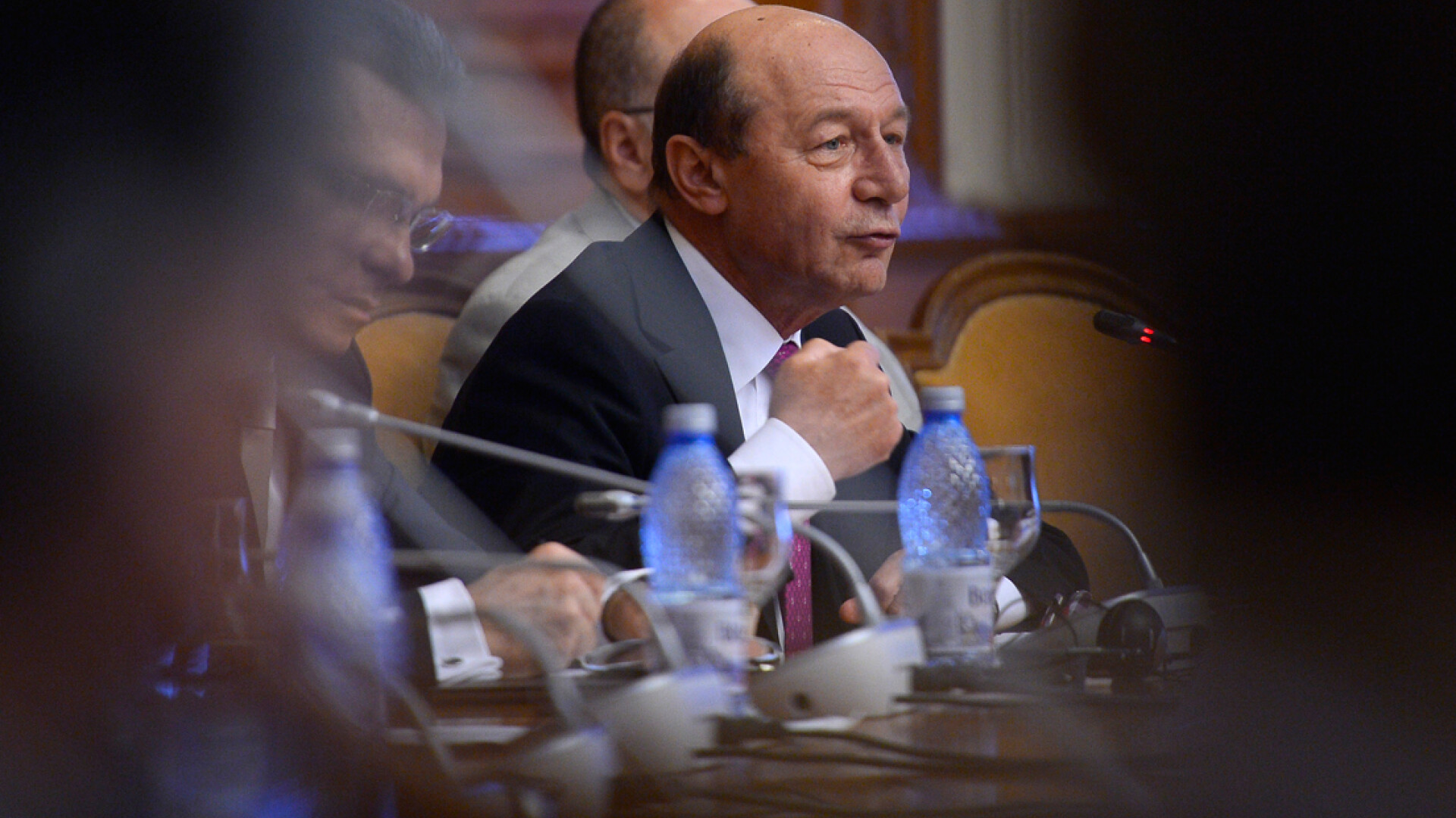 Traian Basescu la dezbaterea PMP