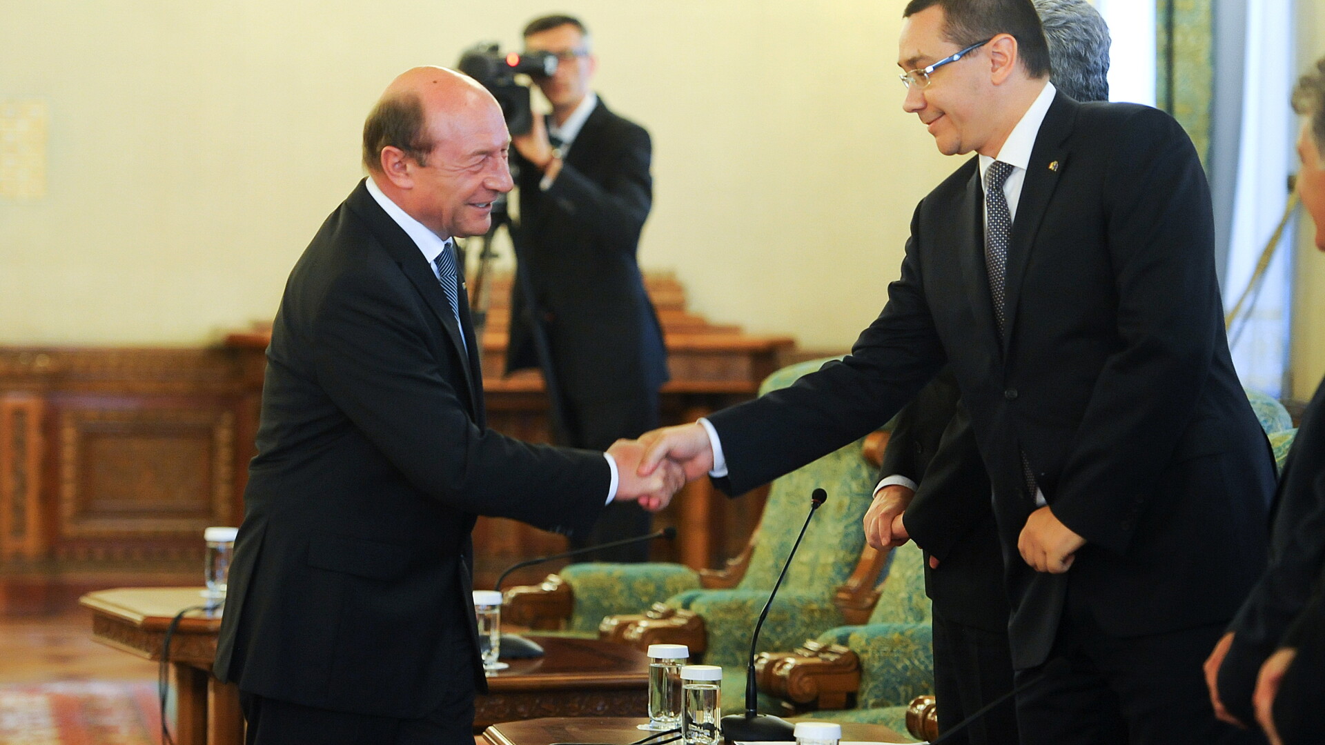 Traian Basescu, Victor Ponta - AGERPRES