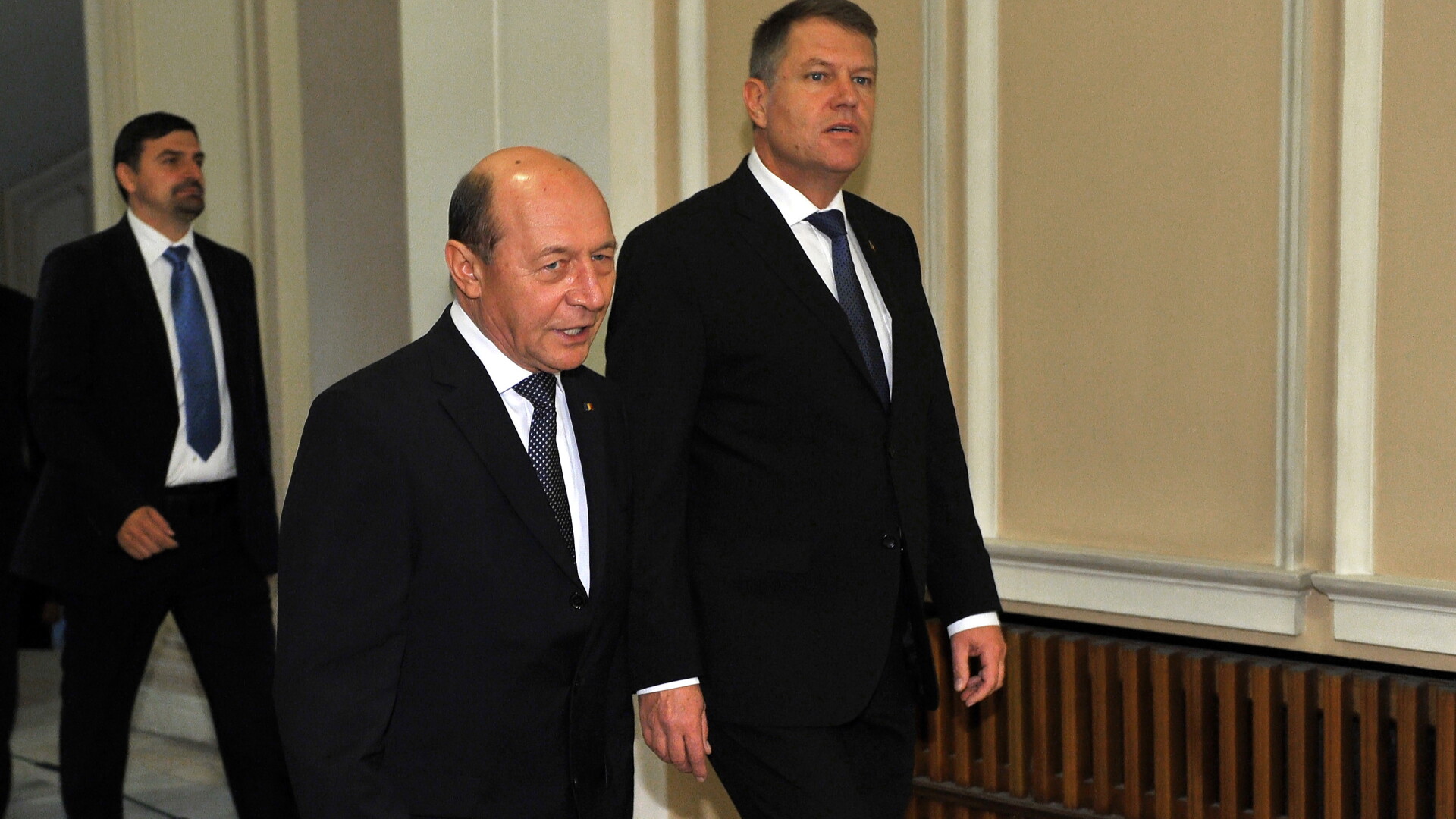 Traian Basescu, Klaus Iohannis - AGERPRES