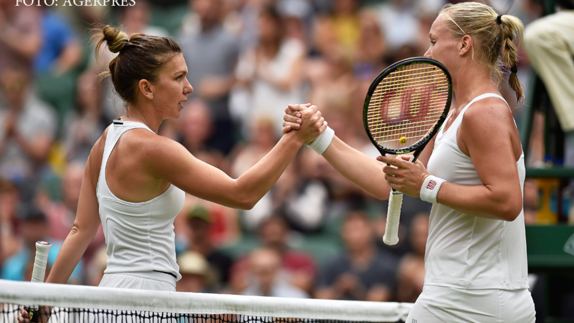 Simona Halep si Kiki bertens